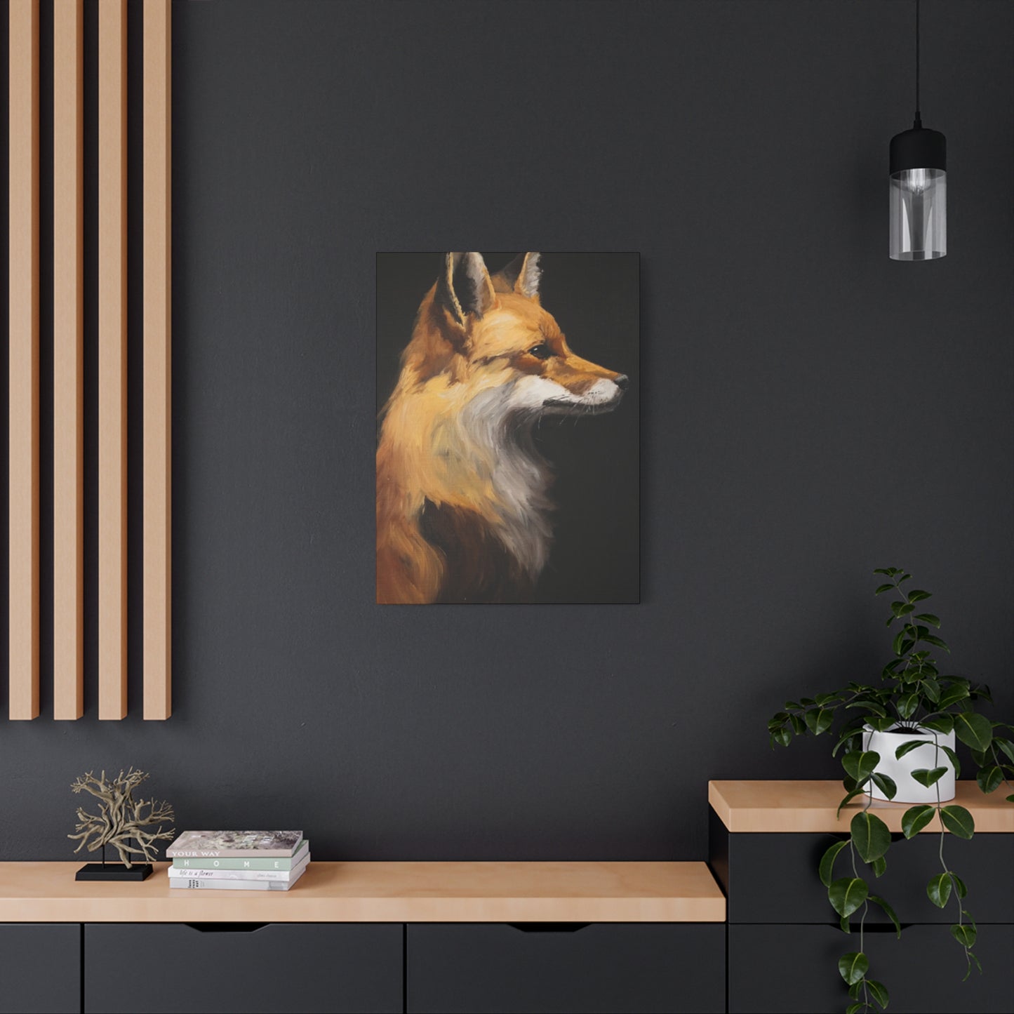 The Red Fox Portrait Wall Art & Canvas Prints