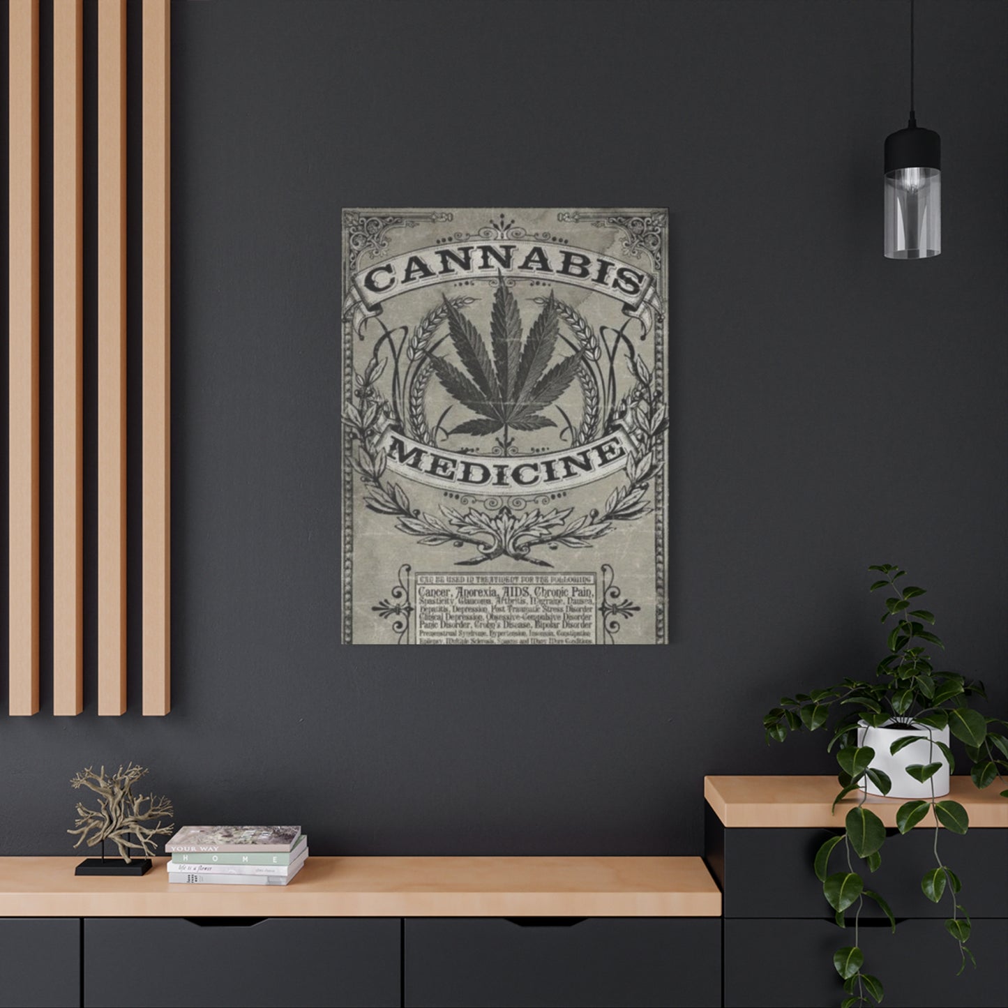 Cannabis Poster Marijuana Wall Art & Canvas Prints