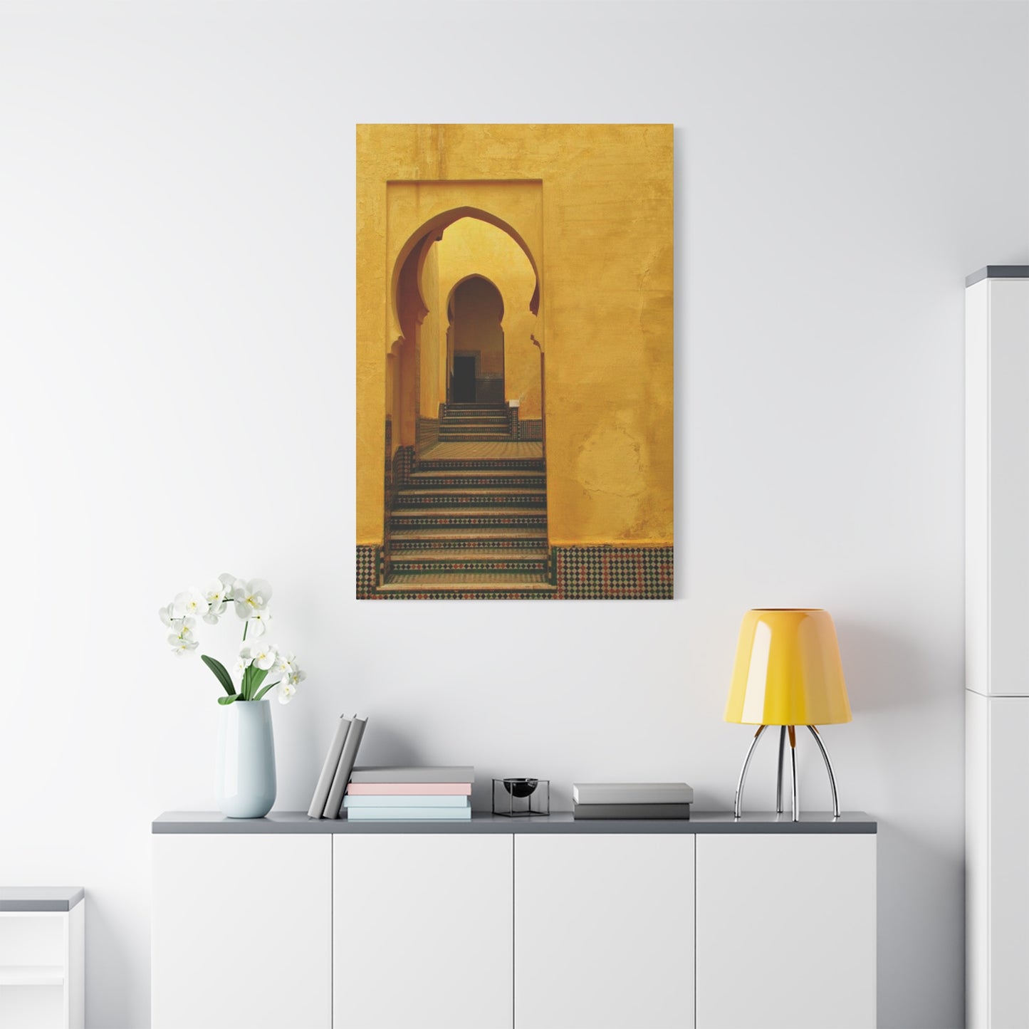 Door Passage Architecture Moroccan Wall Art & Canvas Prints