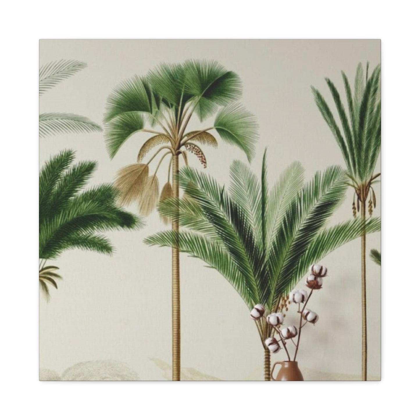 Small Palm Tree Decor Wall Art & Canvas Prints