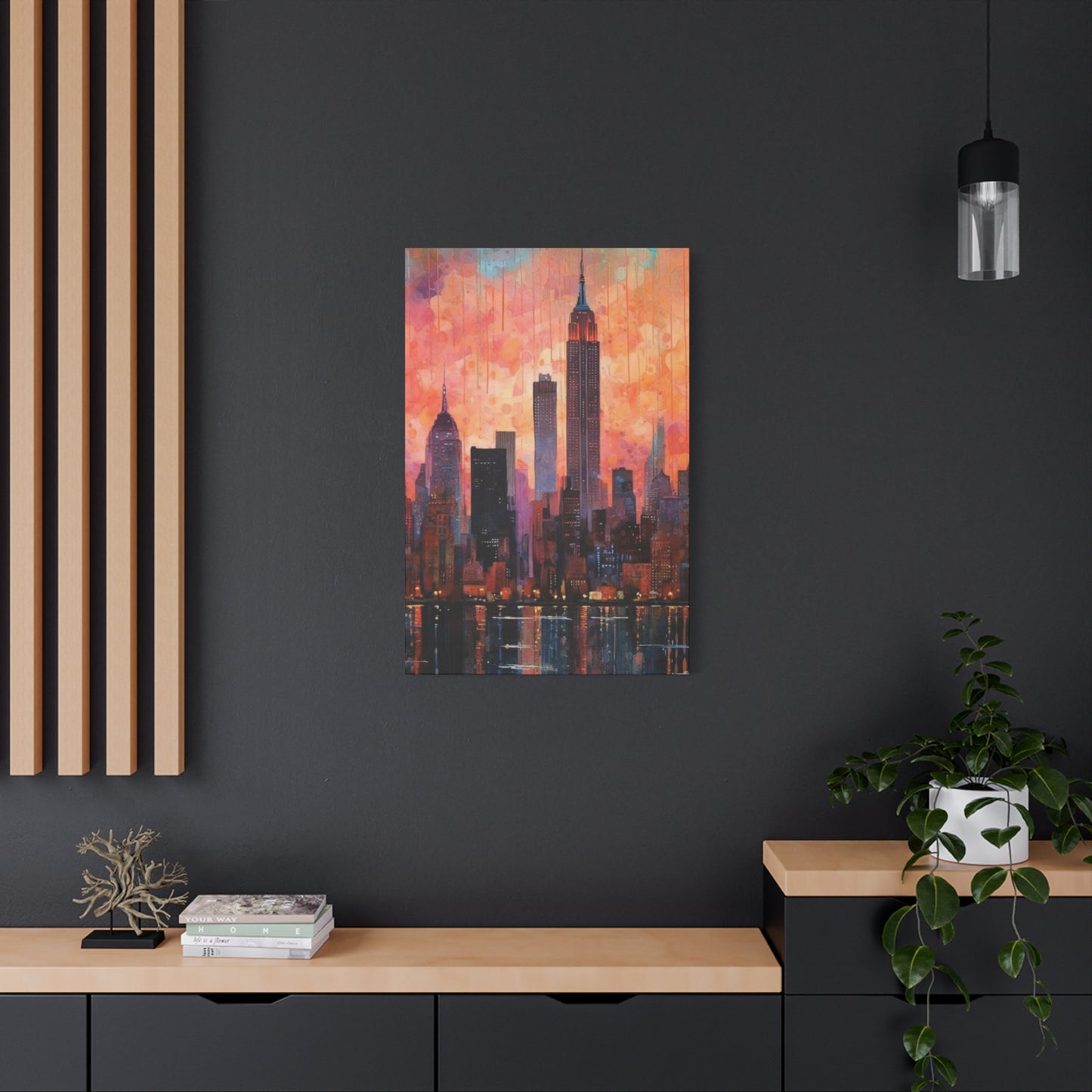 Painting Of New York City Skyline Wall Art & Canvas Prints