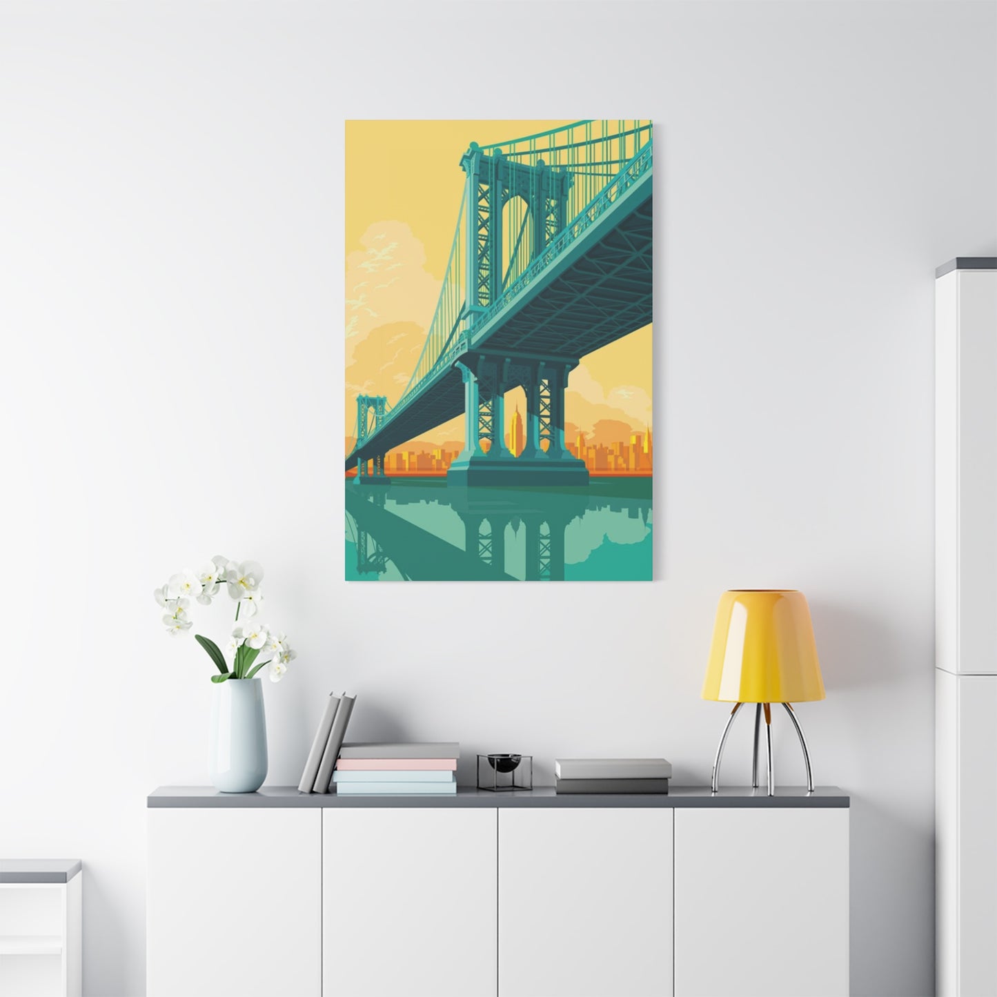 Manhattan Bridge Of New York City Wall Art & Canvas Prints