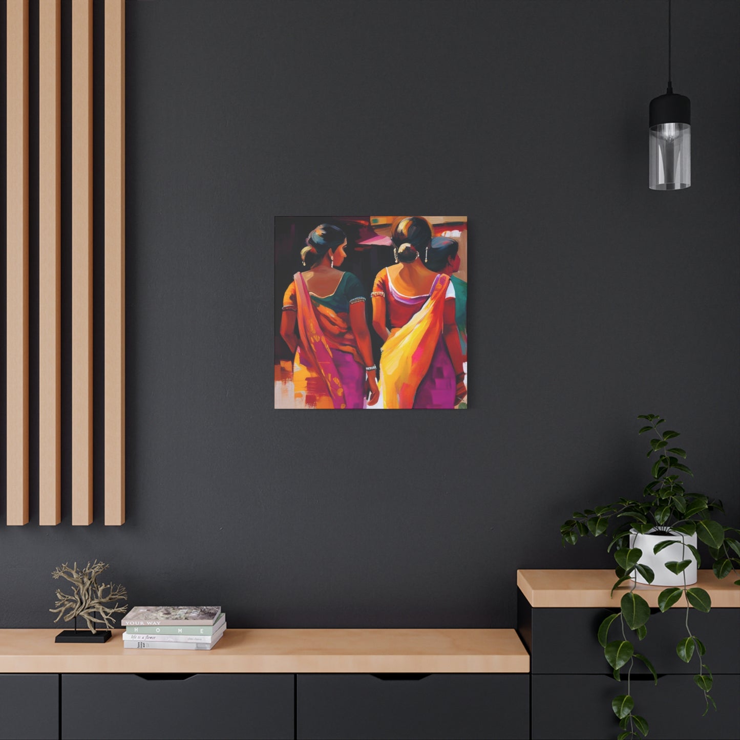 Indian Cultural Women Wall Art & Canvas Prints