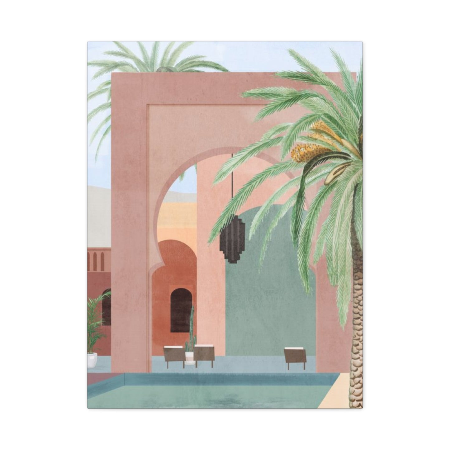 Architecture of the City Moroccan Wall Art & Canvas Prints