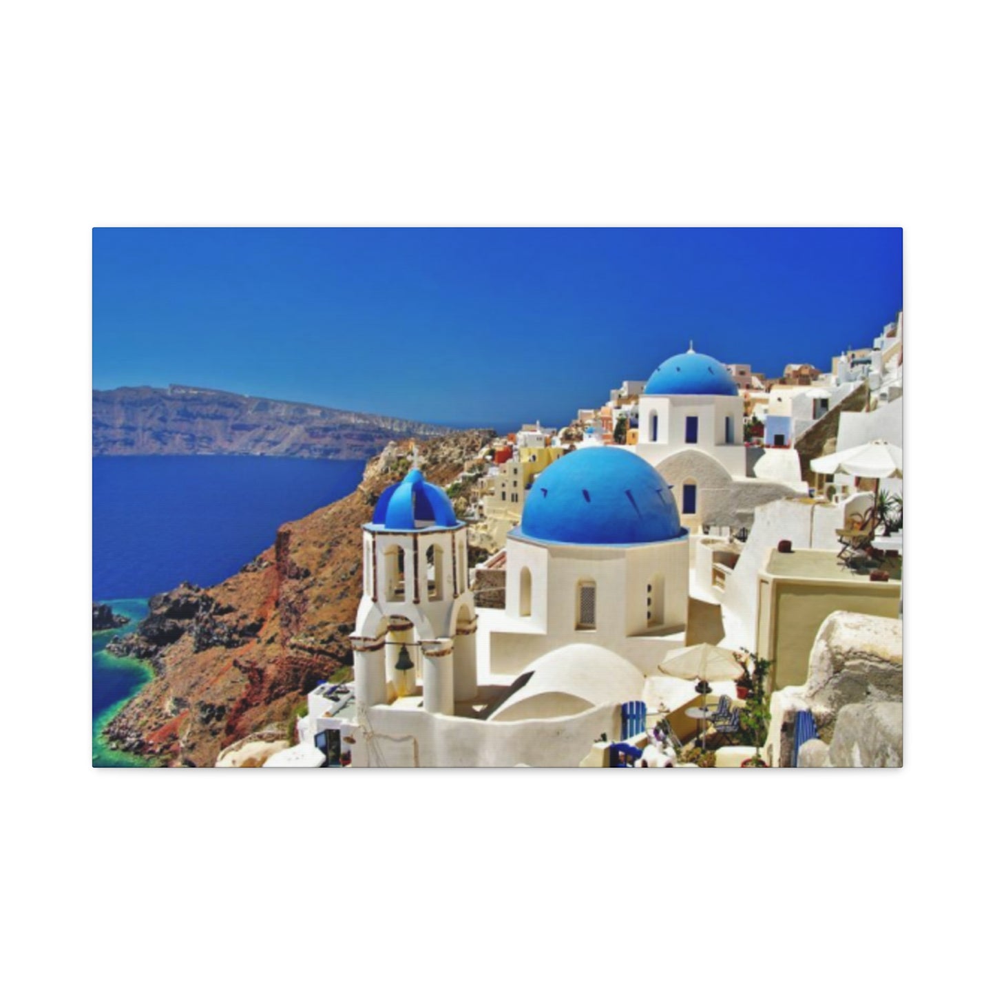 Greece Sky View Wall Art & Canvas Prints