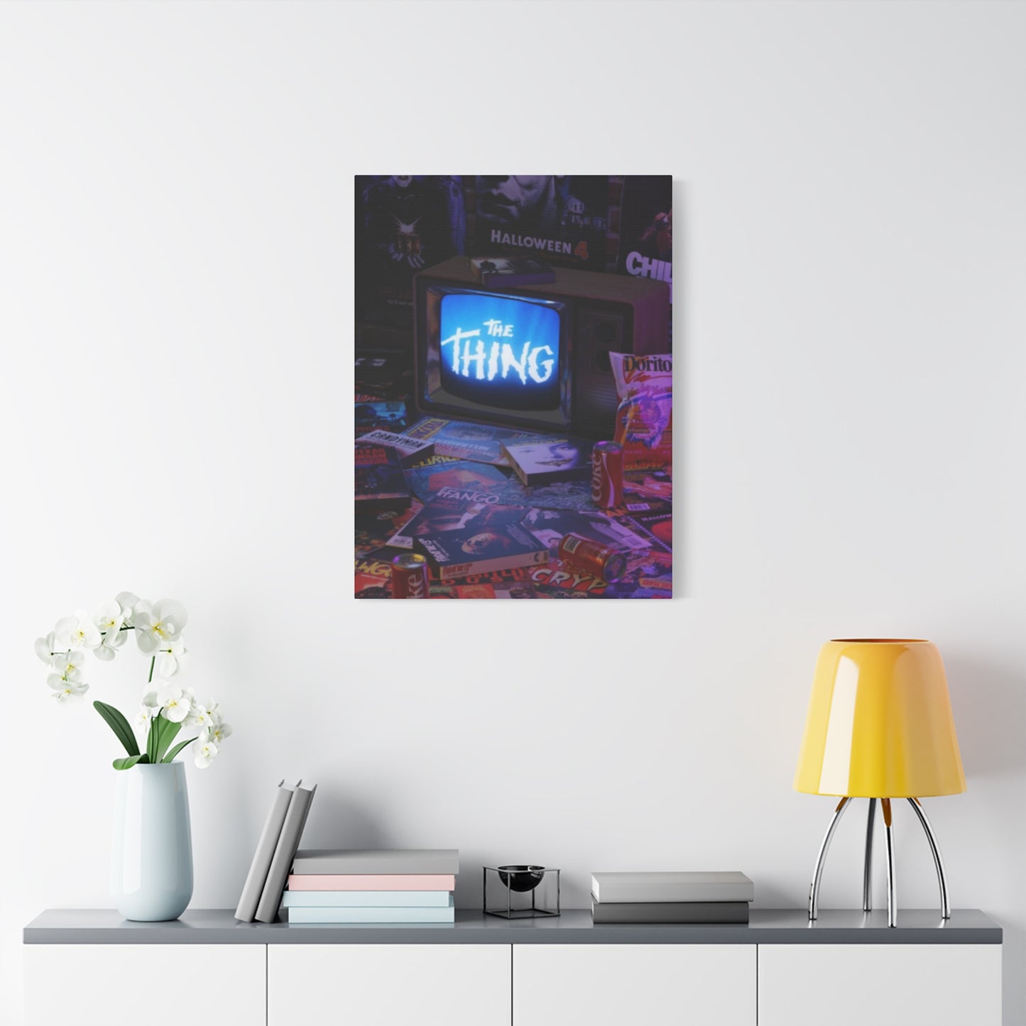 The Thing Horror Movie Poster Wall Art & Canvas Prints