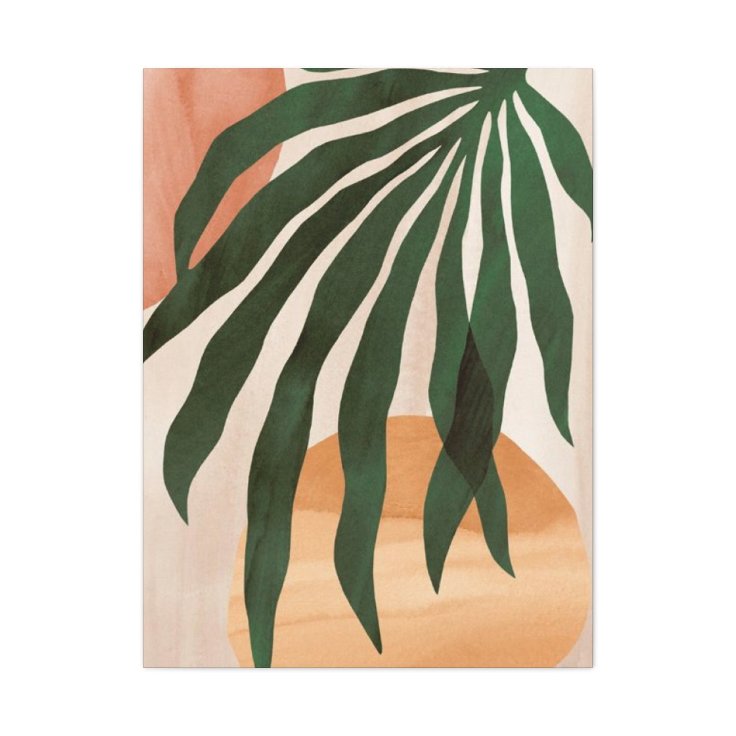 Leaves Plant Olive Green Wall Art & Canvas Prints