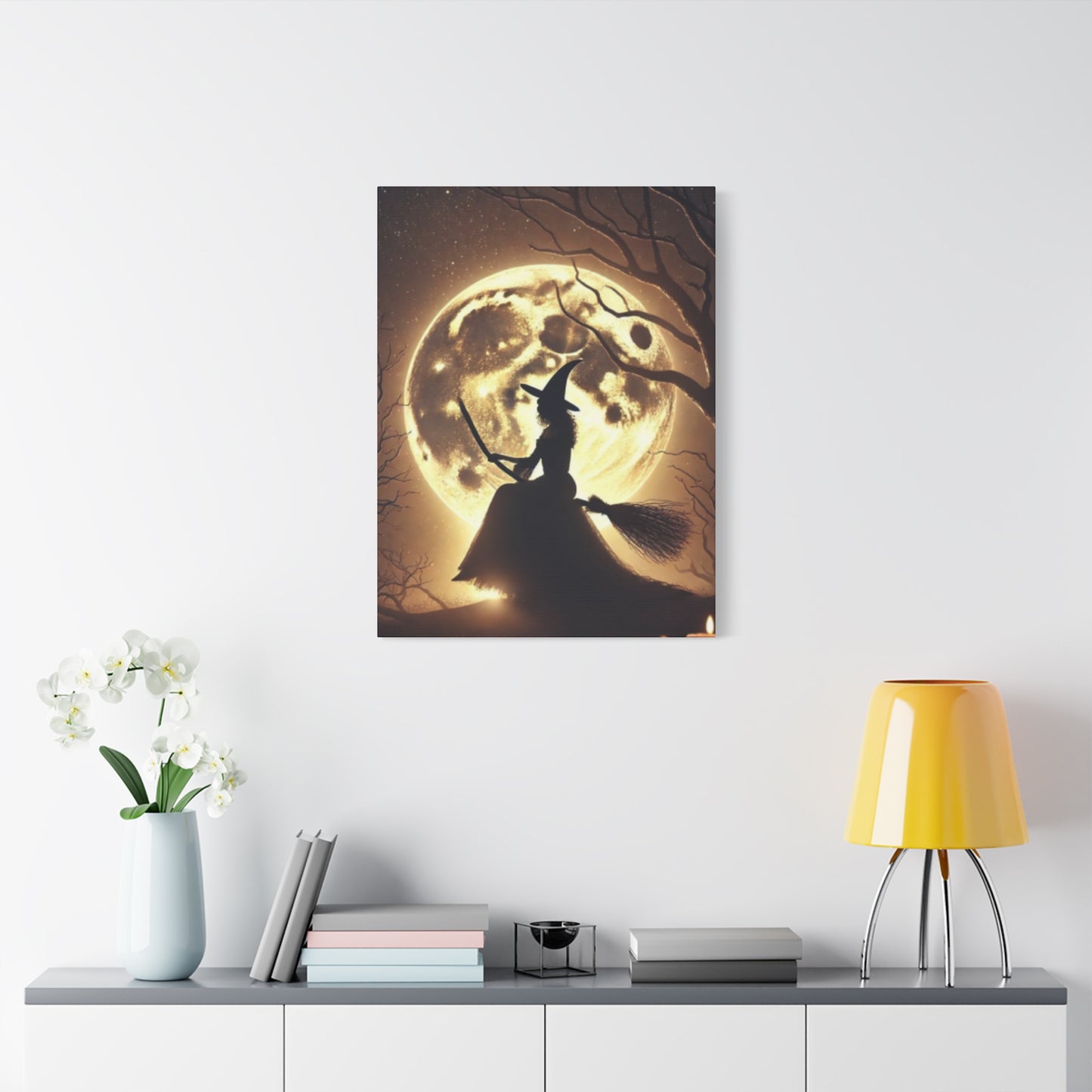 Flying Witch Wall Art & Canvas Prints