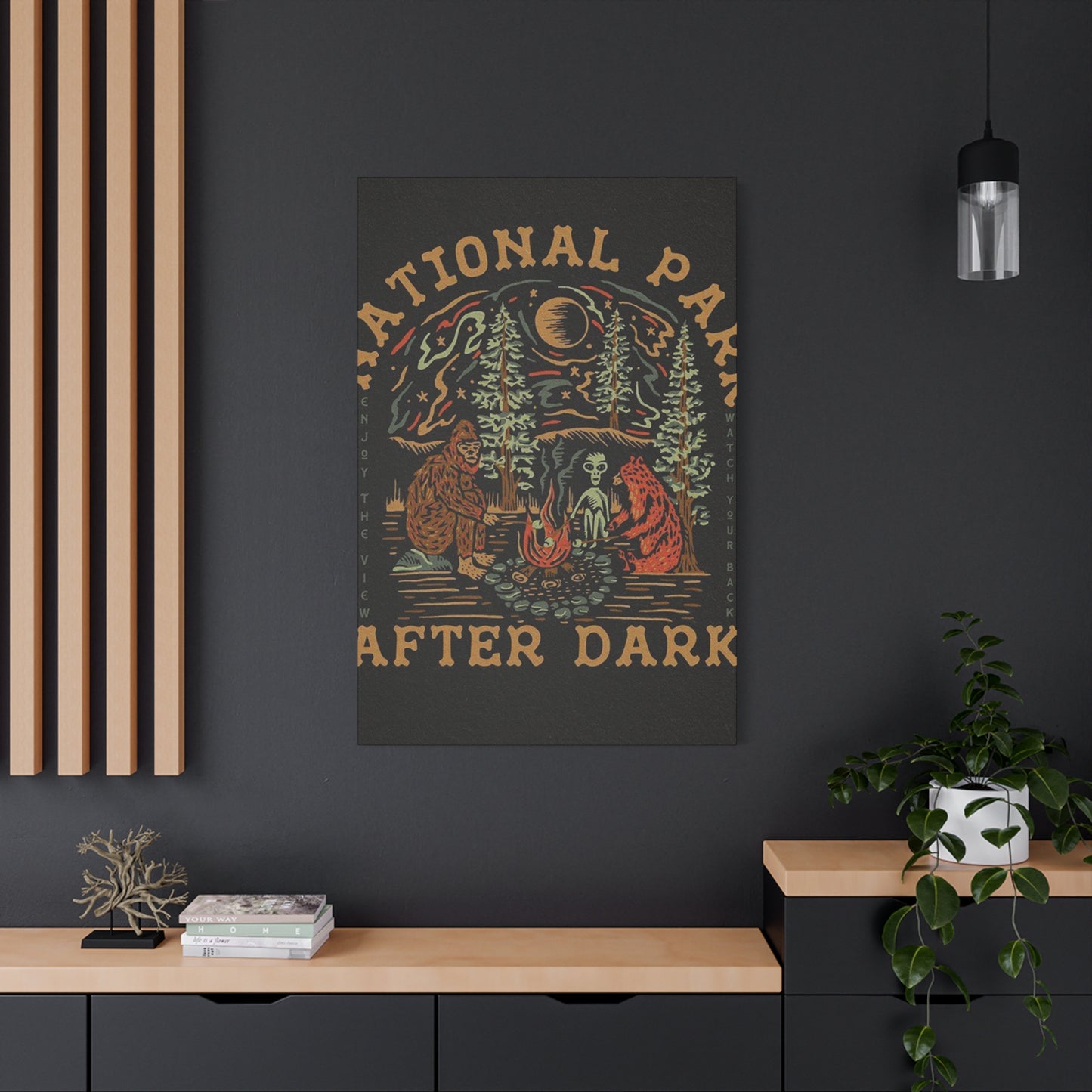 National Park After Dark Wall Art & Canvas Prints