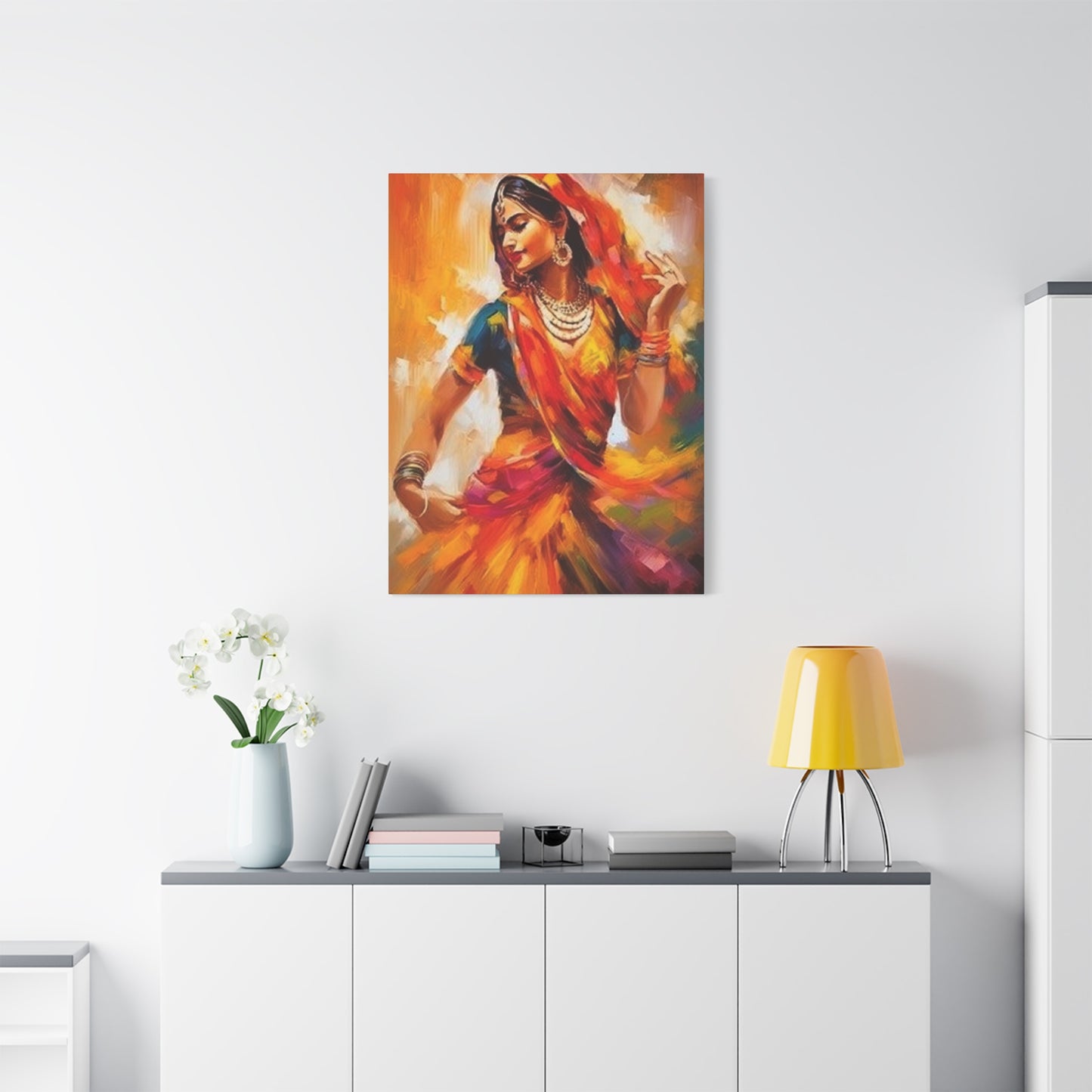 Beautiful Indian Women Candid Wall Art & Canvas Prints