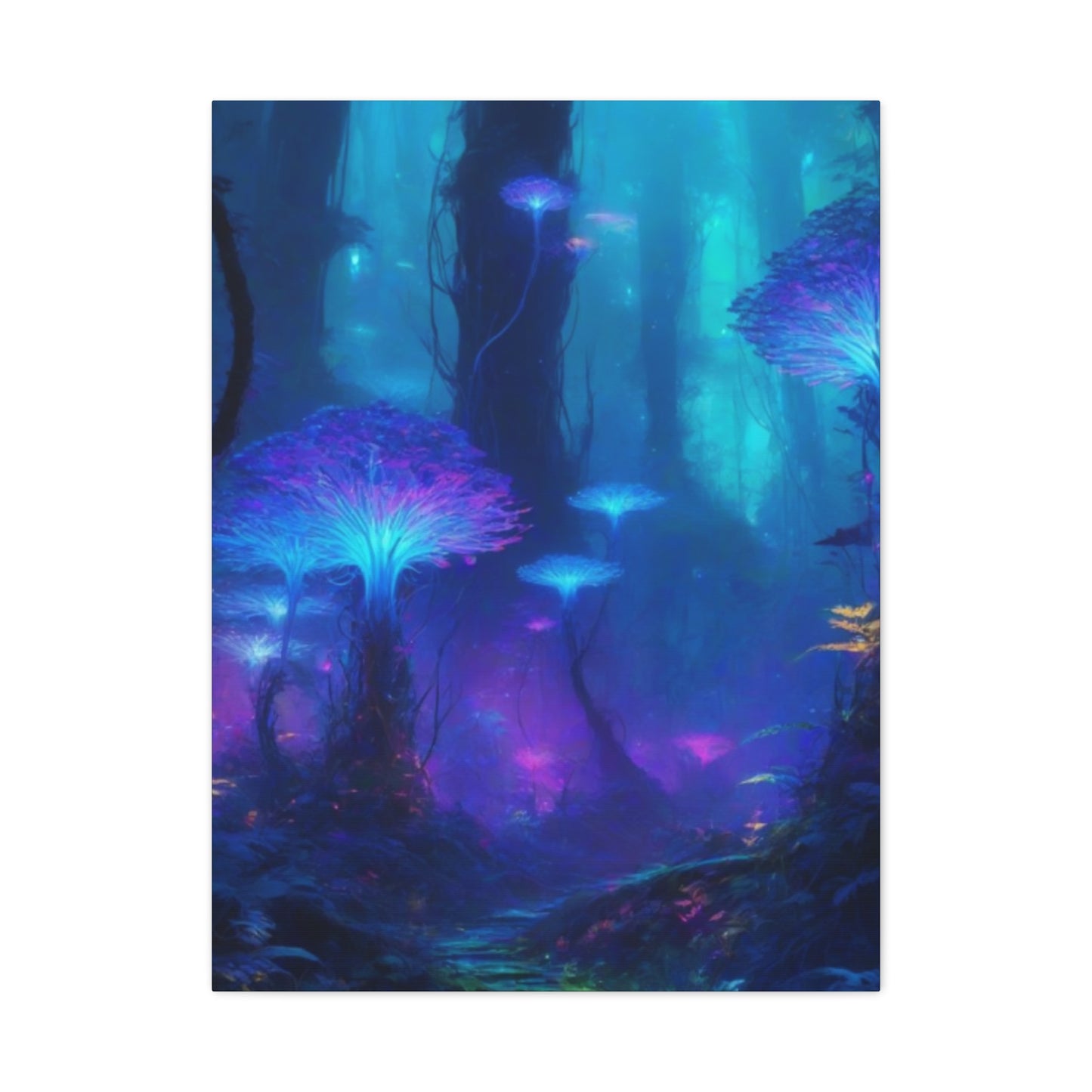 Glowing Forest Wall Art & Canvas Prints