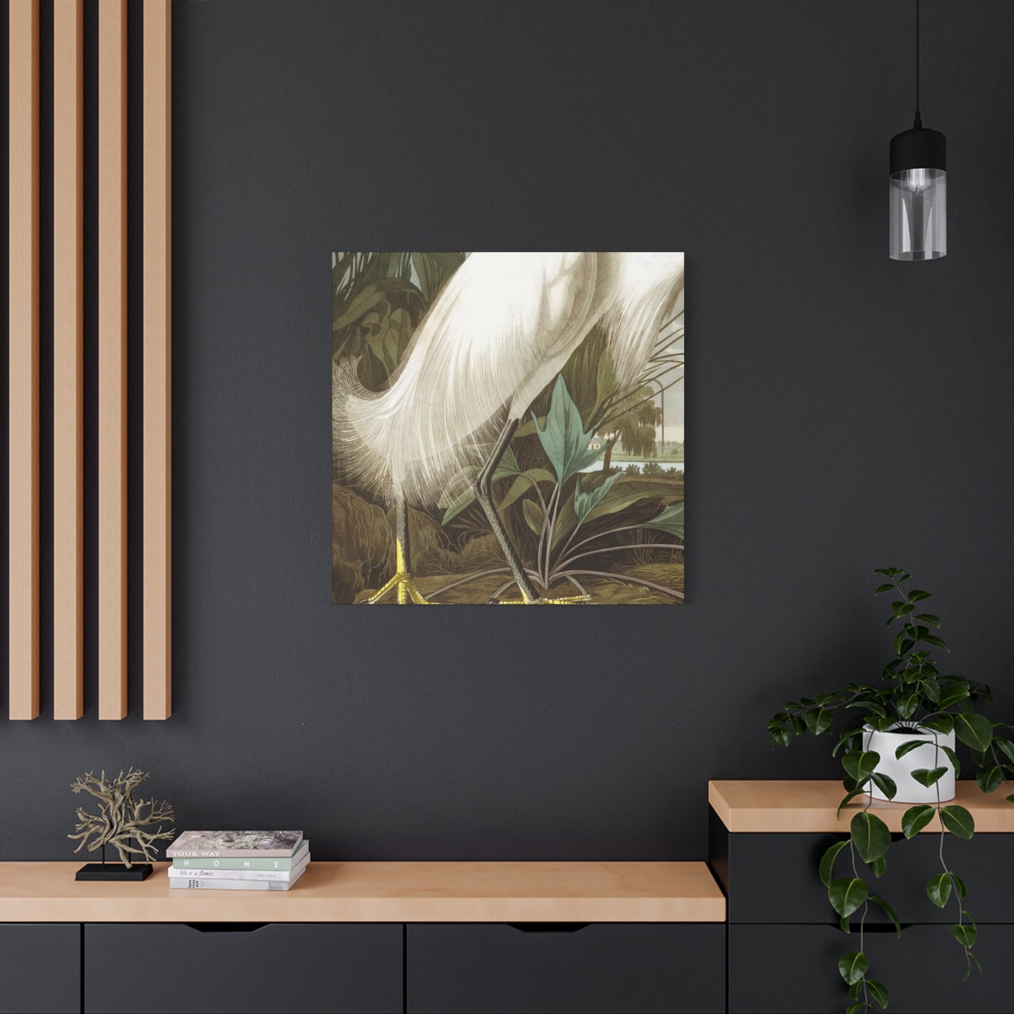 Golden Feet Herons Wall Art & Canvas Prints