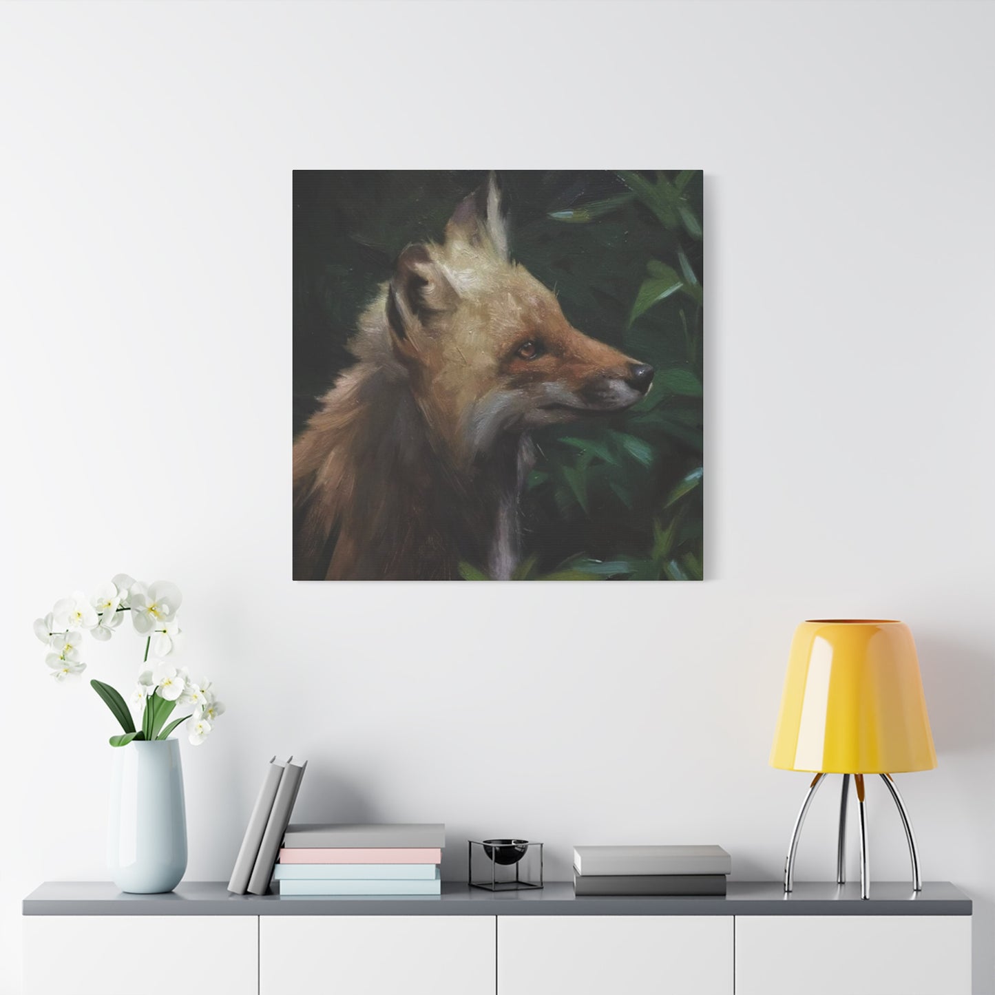 Little Baby Fox Wall Art & Canvas Prints