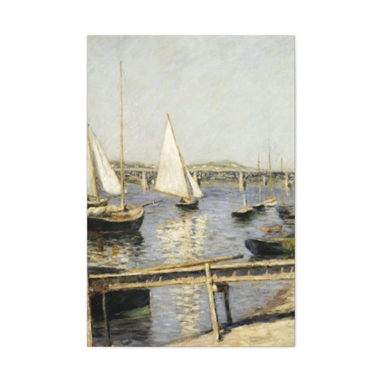 Gustav Sailboat Painting Wall Art & Canvas Prints