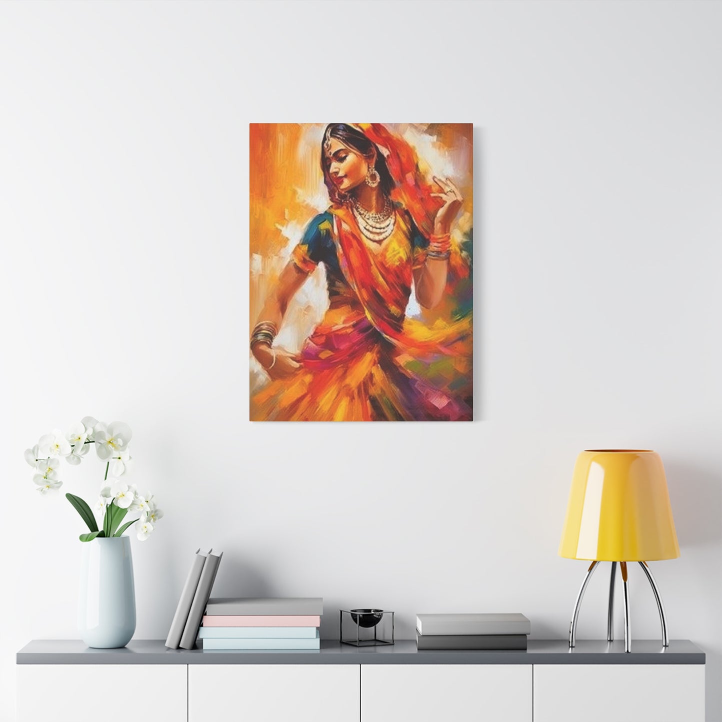 Beautiful Indian Women Candid Wall Art & Canvas Prints