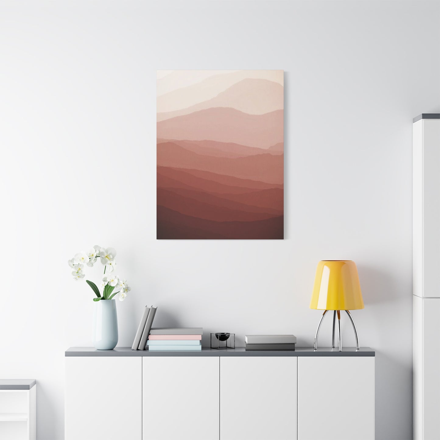 Dawn Mountain Entryway Wall Art & Canvas Prints