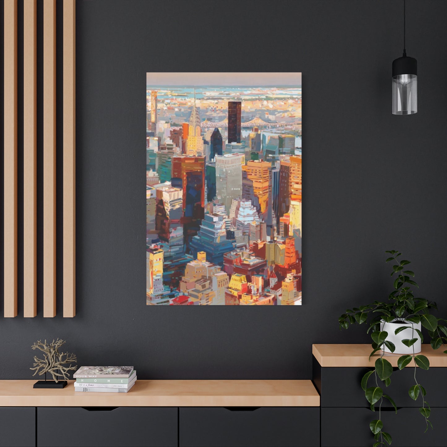 Manhattan City Skyline NYC Skylines Wall Art & Canvas Prints