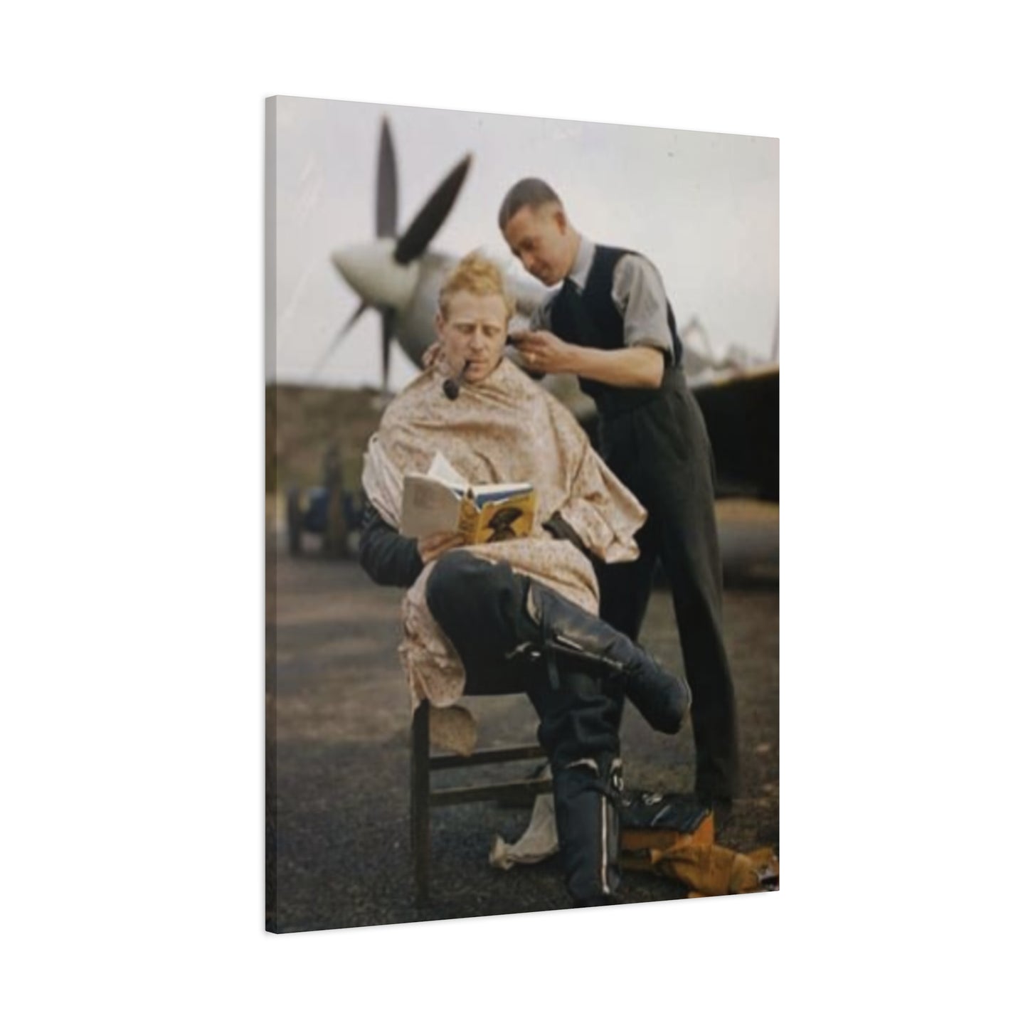 Men Haircut Man Cave Decor Wall Art & Canvas Prints