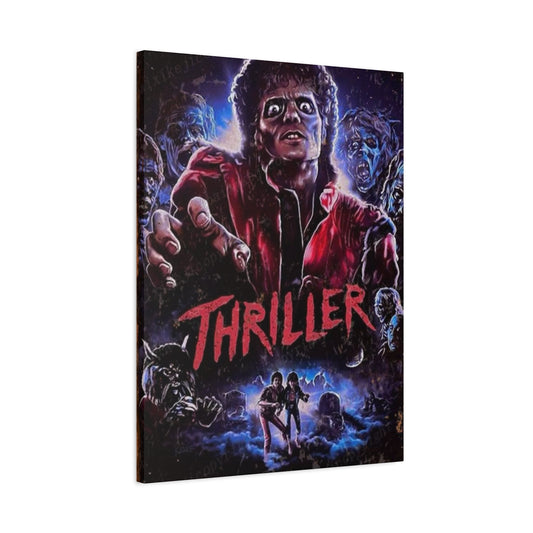 Thriller Horror Movie Poster Wall Art & Canvas Prints