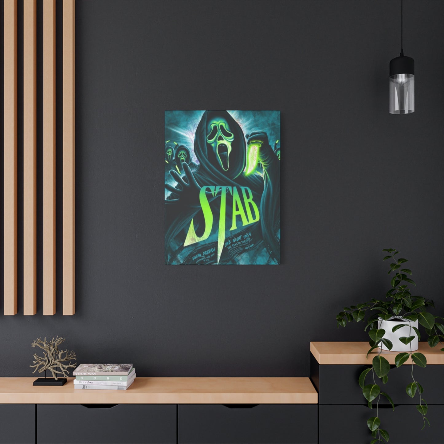 Stab Horror Movie Poster Wall Art & Canvas Prints