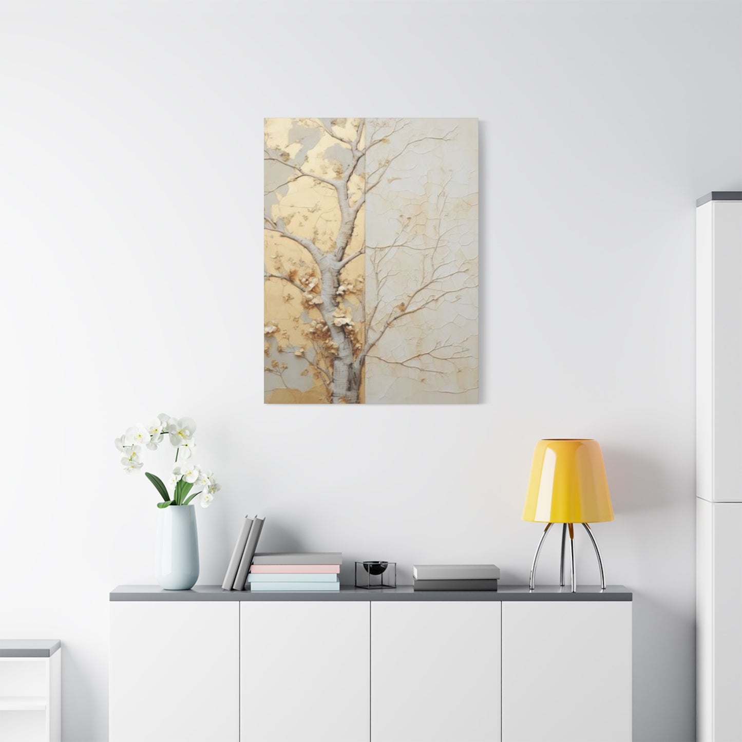 Golden Stem Wall Art & Canvas Prints