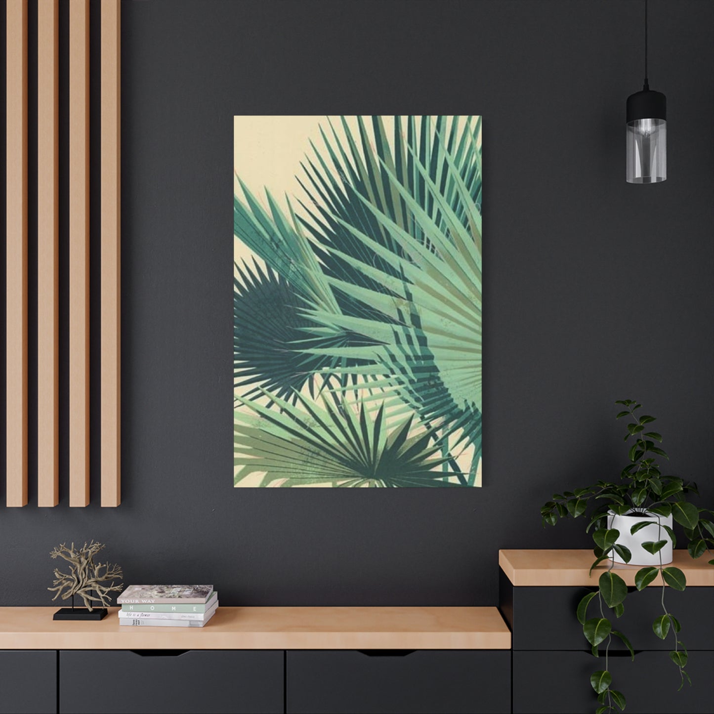 Leaves Of Palm Tree Wall Art & Canvas Prints