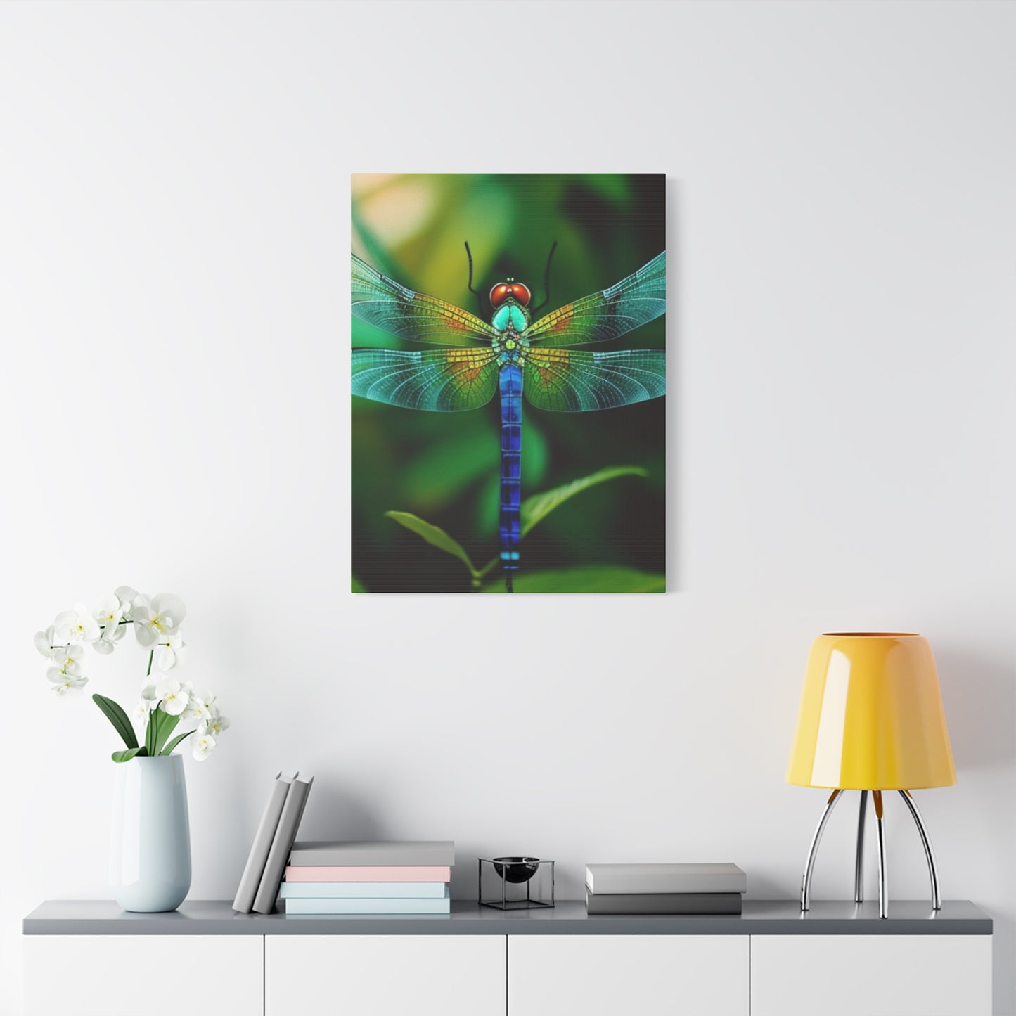 Dragonfly Top Closeup Wall Art & Canvas Prints