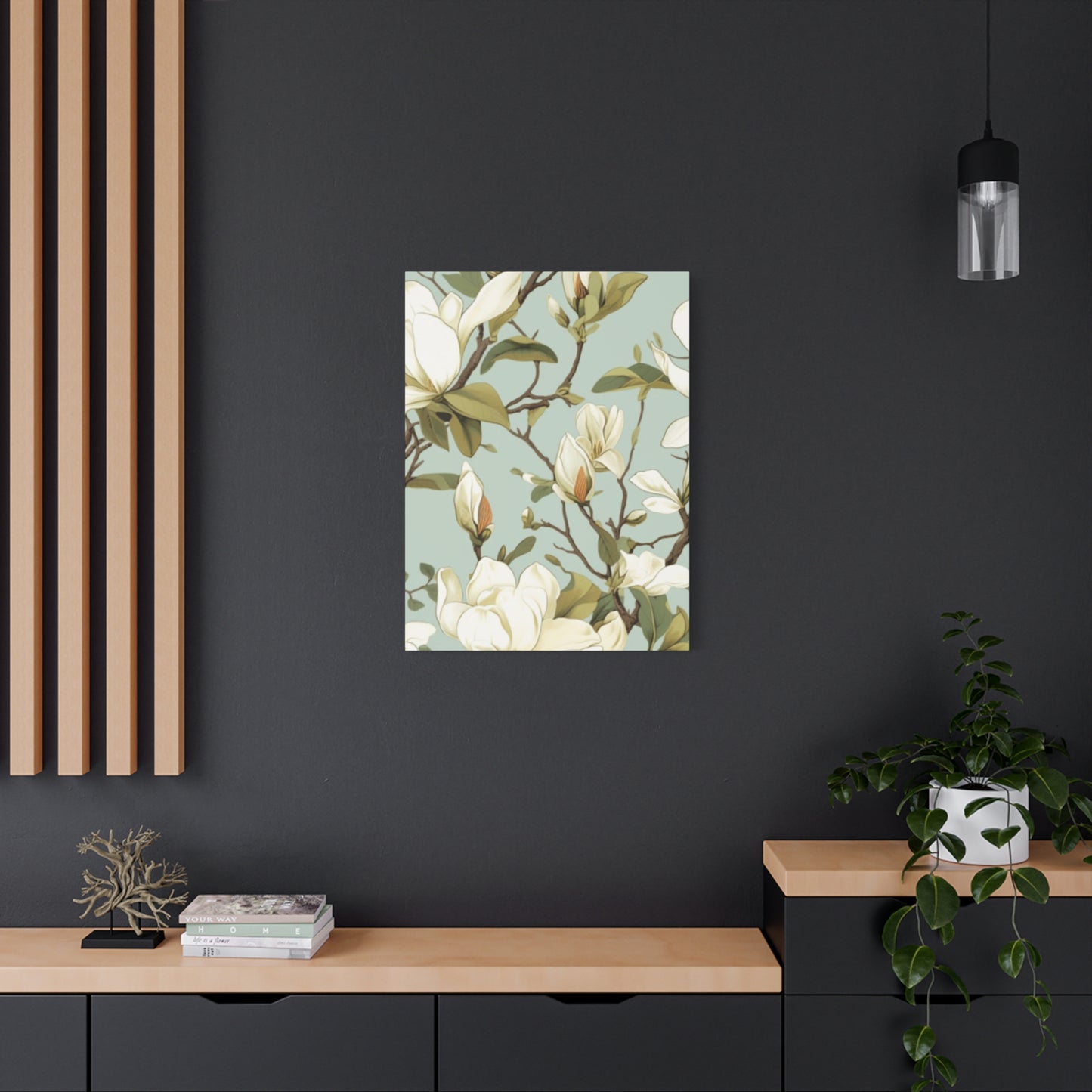 Beautiful Magnolia Baby Flower Plant Wall Art & Canvas Prints