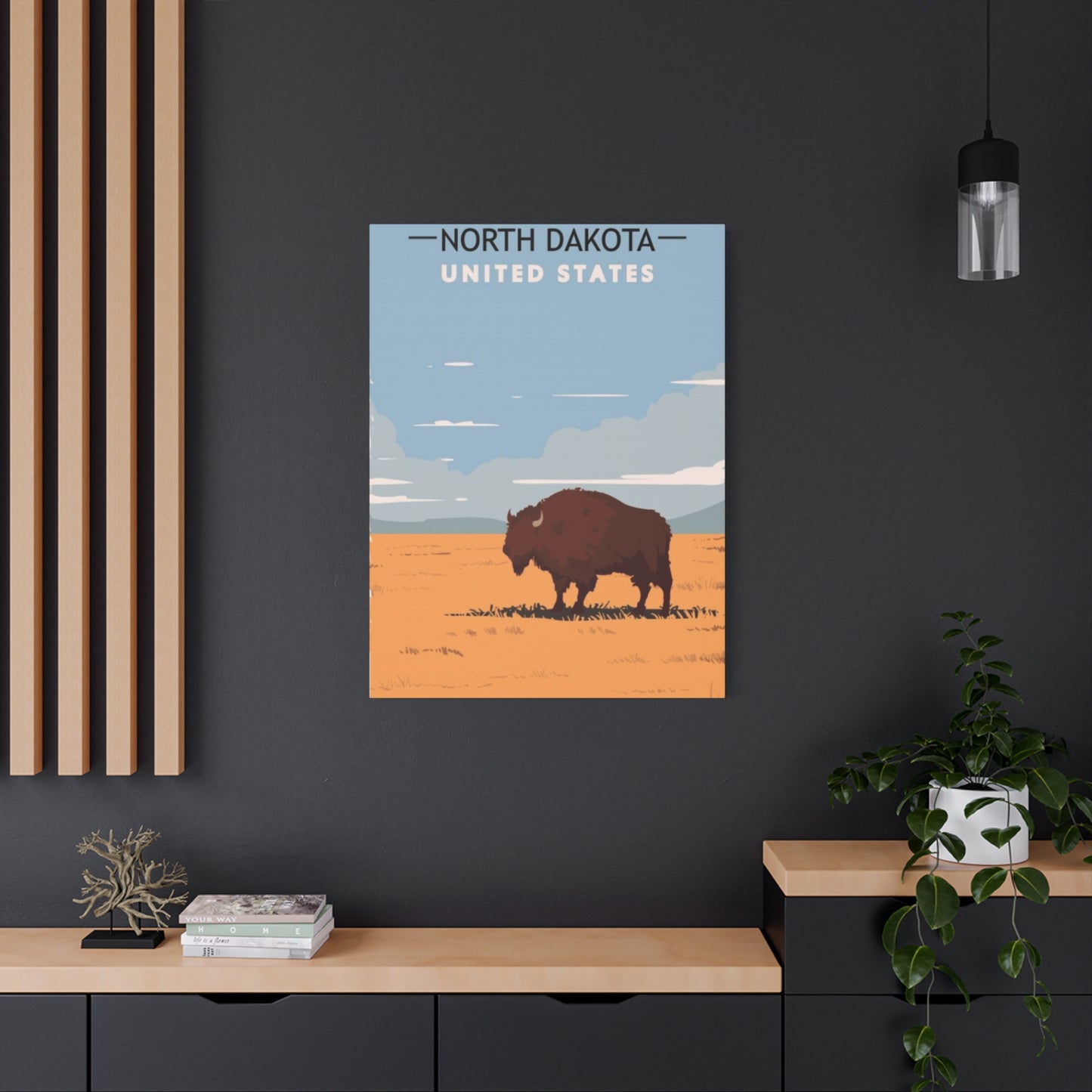 North Dakota The National Park Wall Art & Canvas Prints