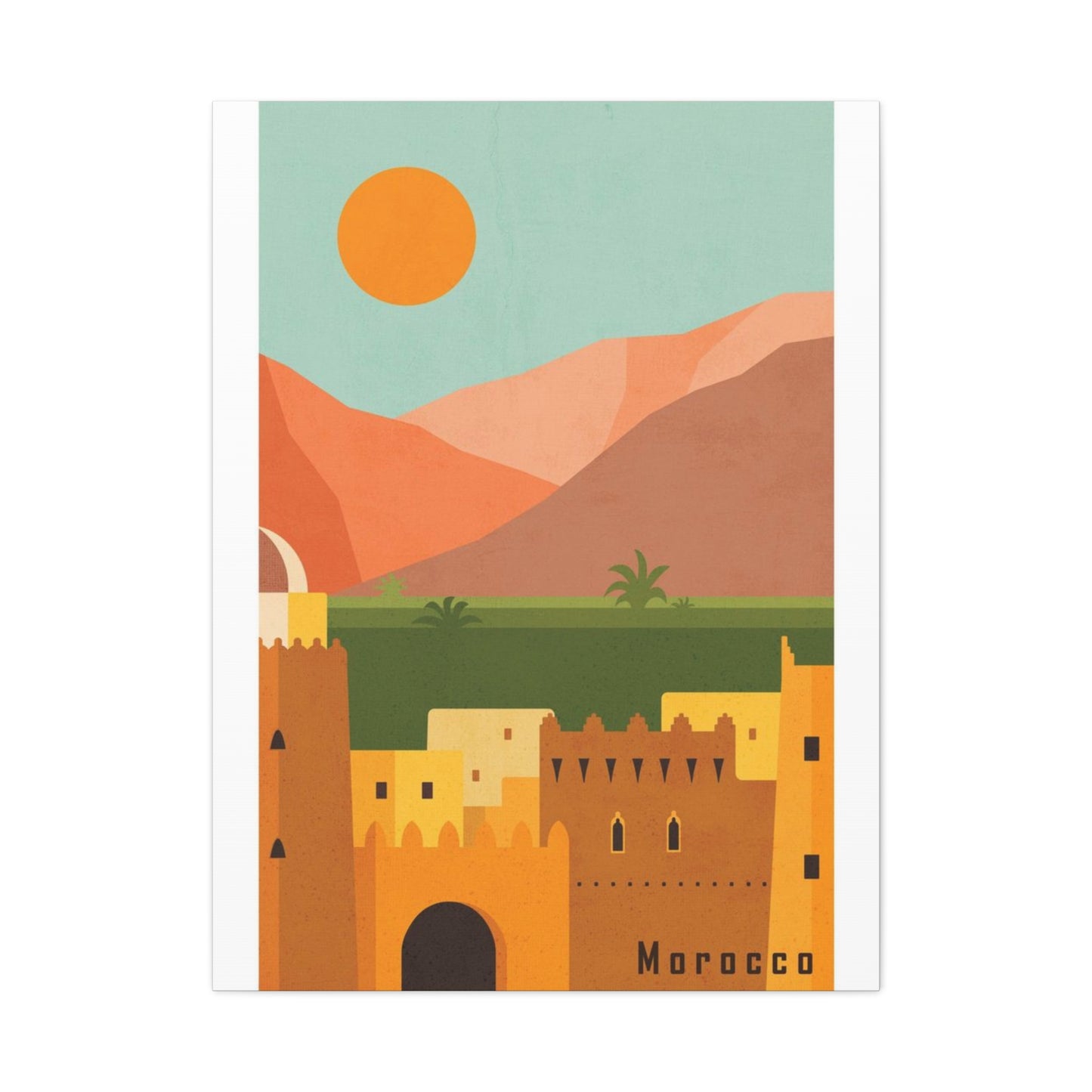 Morocco City Moroccan Wall Art & Canvas Prints