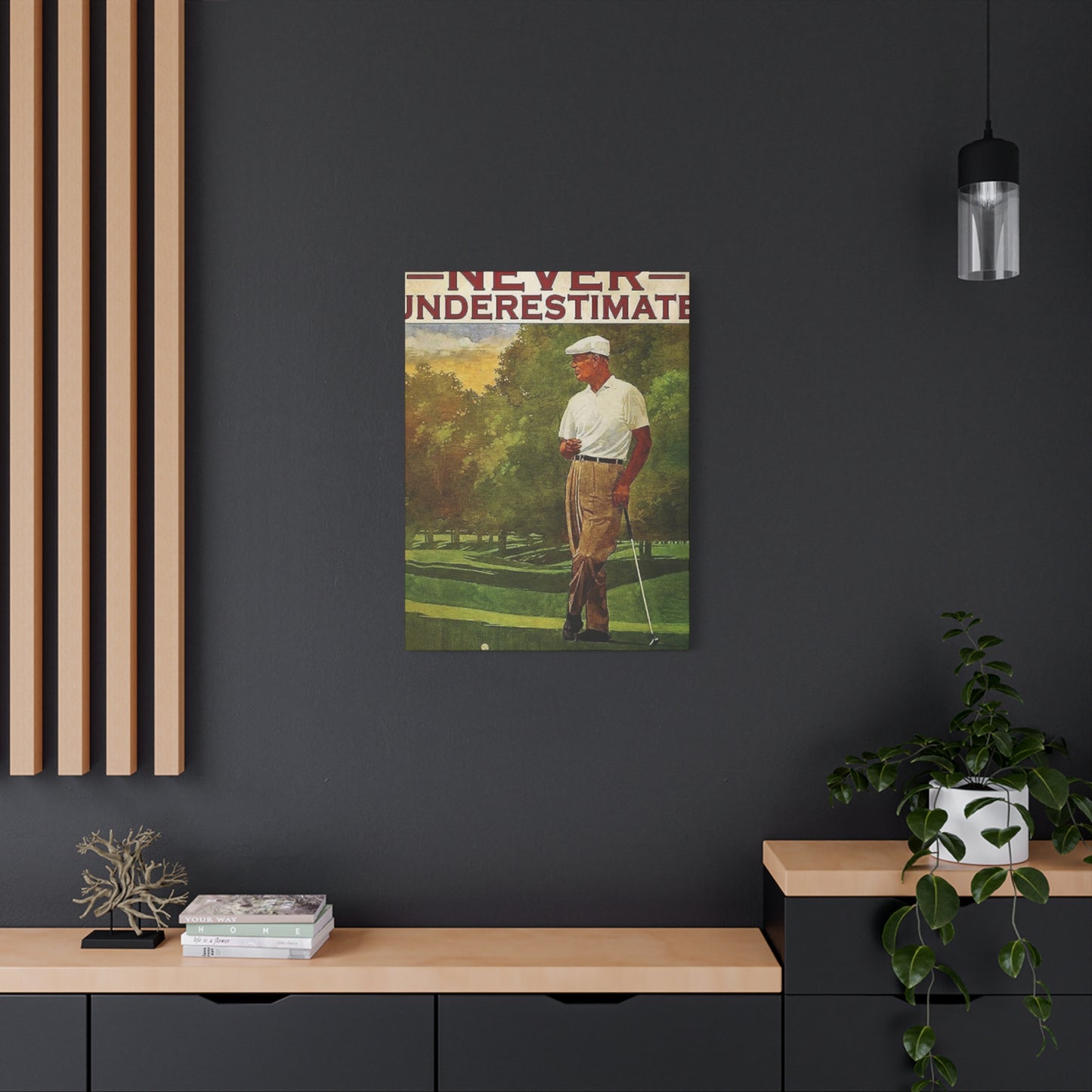 Golf Poster Man Cave Decor Wall Art & Canvas Prints