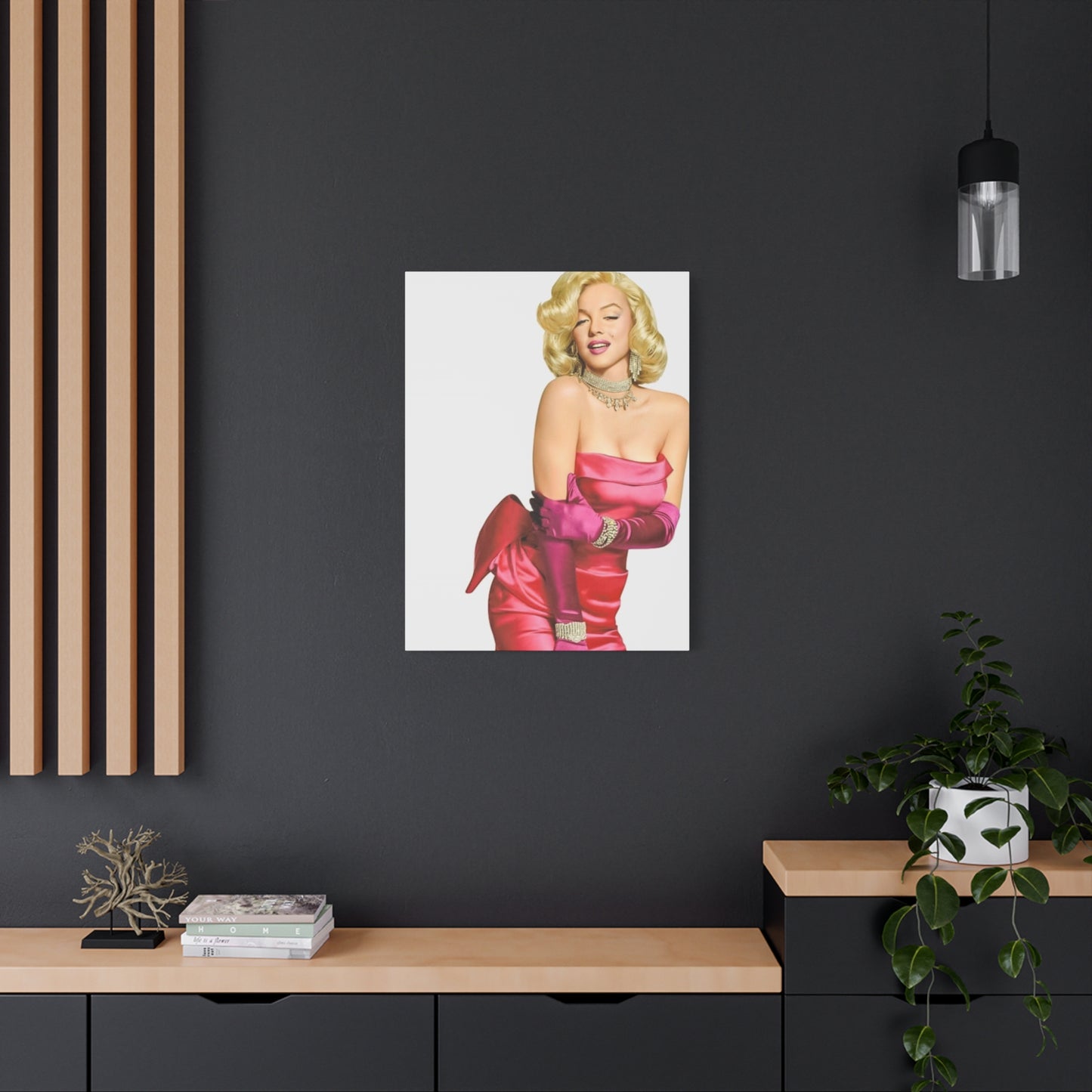 Beautiful Dress Of Marilyn Monroe Wall Art & Canvas Prints