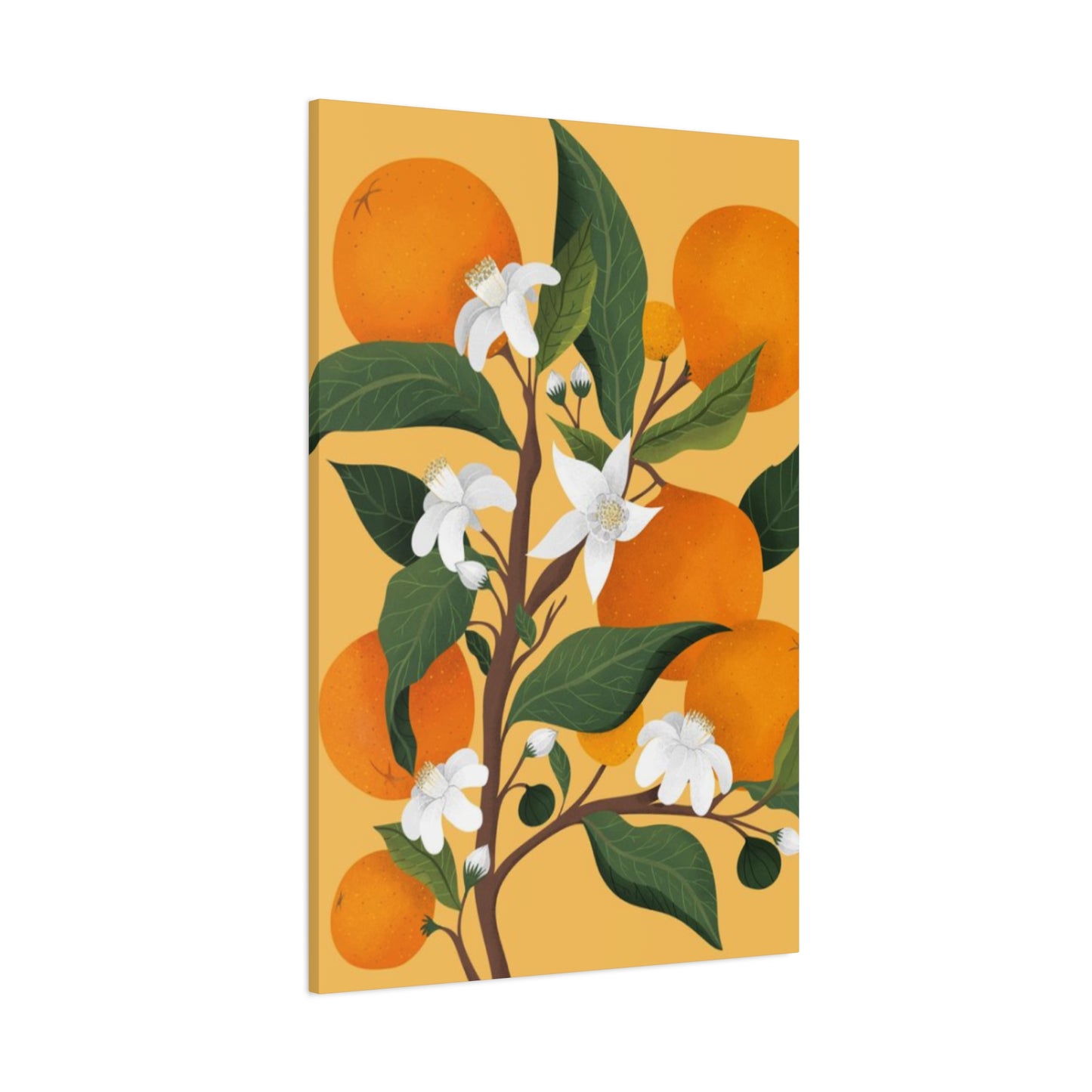 Orange Stem Wall Art & Canvas Prints