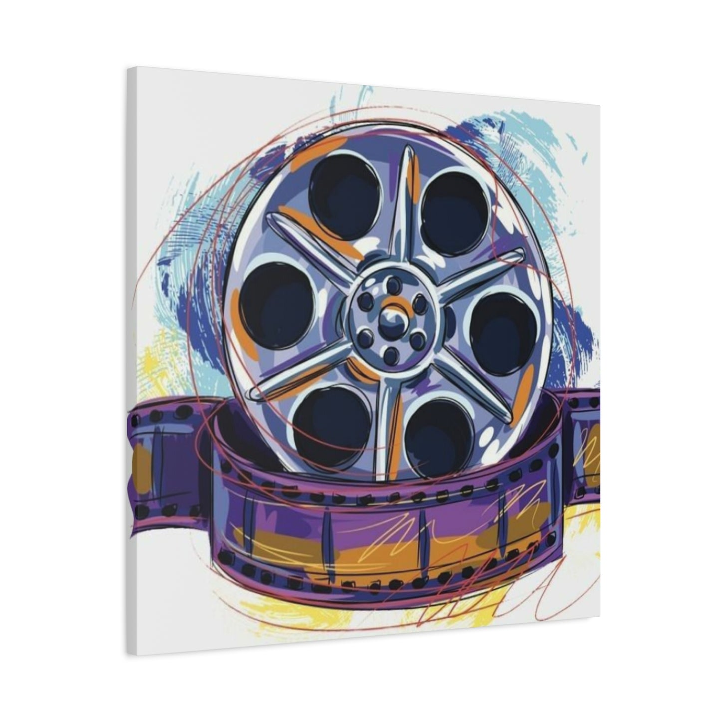 Colorful Cinema Camera Wall Art & Canvas Prints