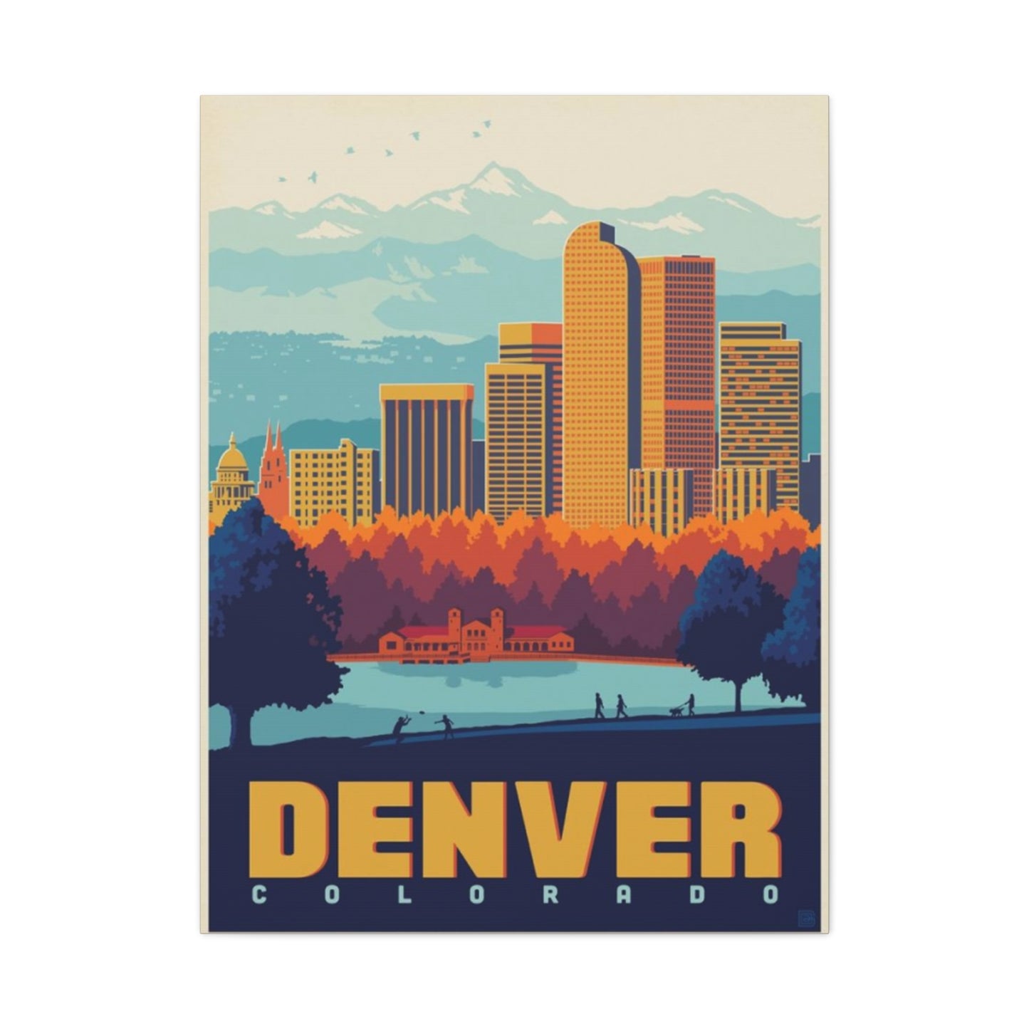 Denver The National Park Wall Art & Canvas Prints