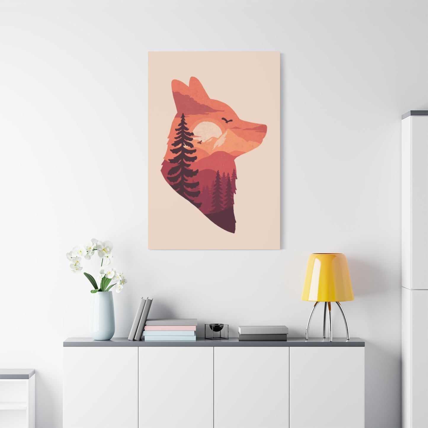 Abstract Fox Wall Art & Canvas Prints