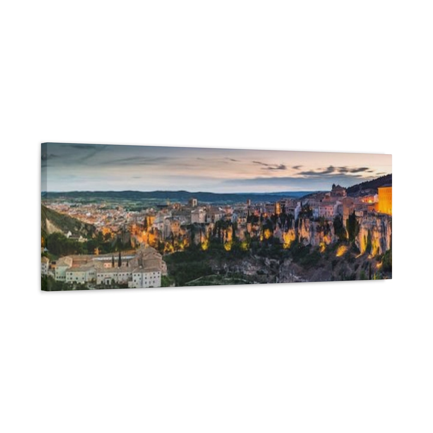 Cityscape From Mountain View Panoramas Wall Art & Canvas Prints