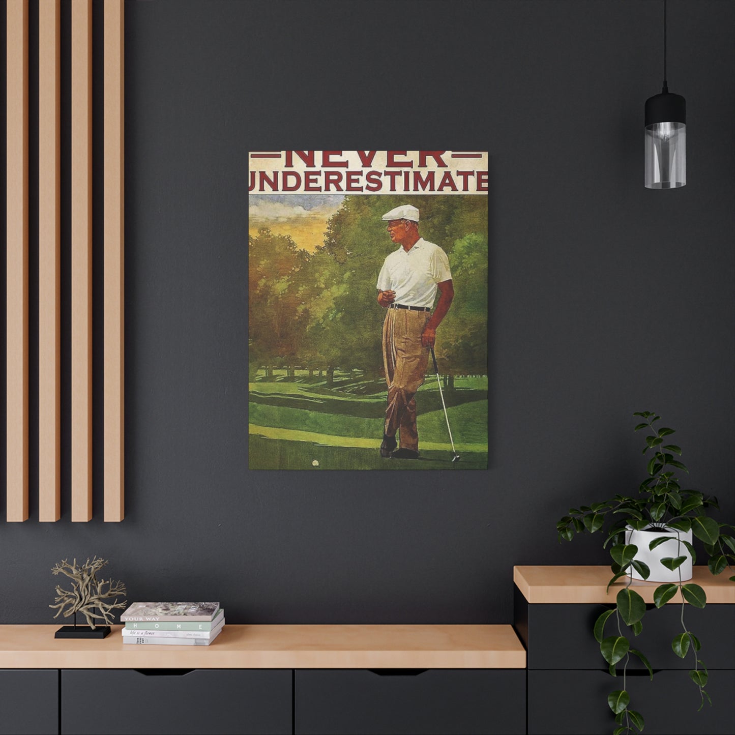 Golf Poster Man Cave Decor Wall Art & Canvas Prints