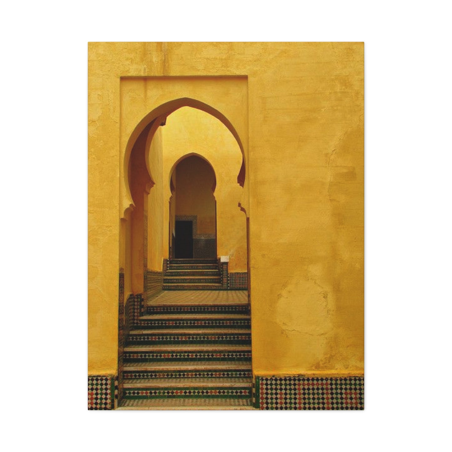 Door Passage Architecture Moroccan Wall Art & Canvas Prints