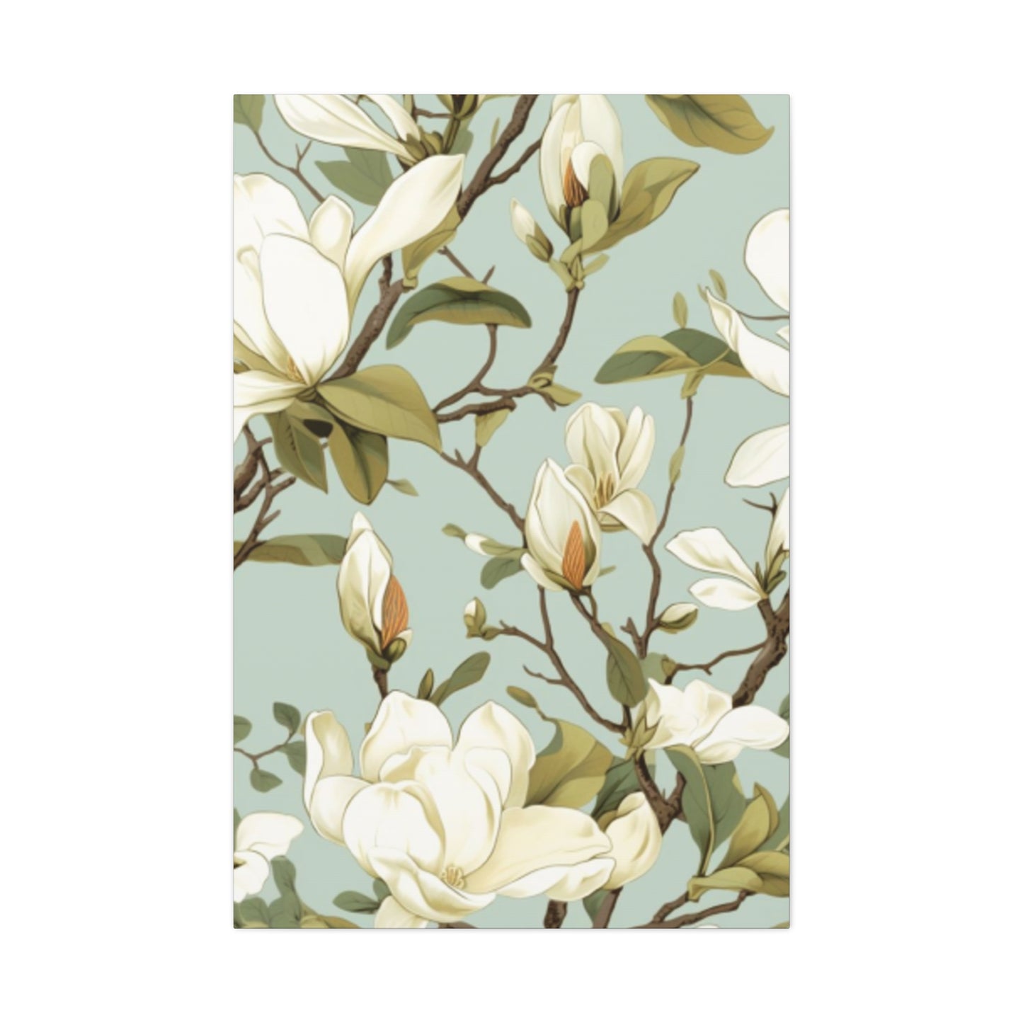 Beautiful Magnolia Baby Flower Plant Wall Art & Canvas Prints