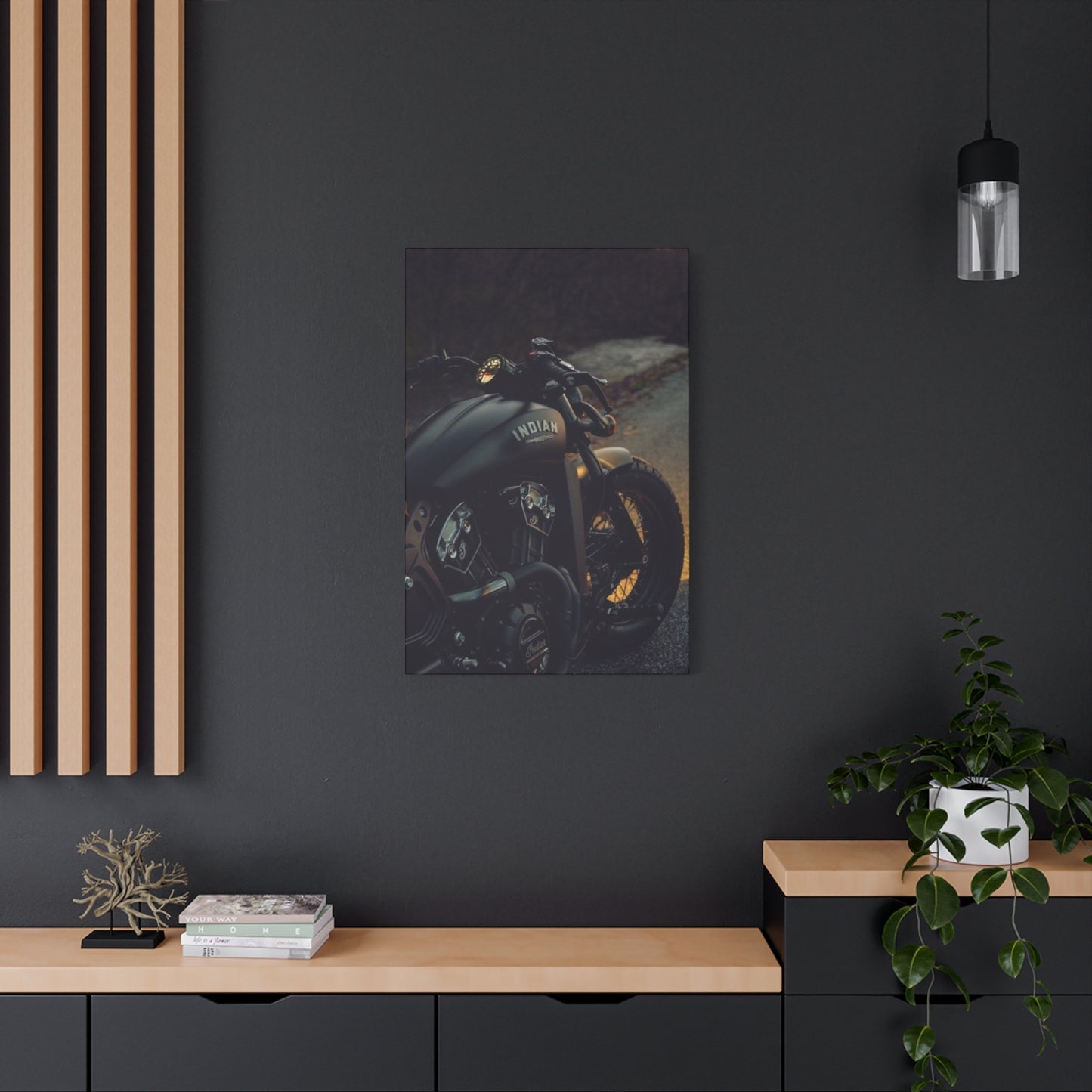 Classic Indian Motorcycle Wall Art & Canvas Prints