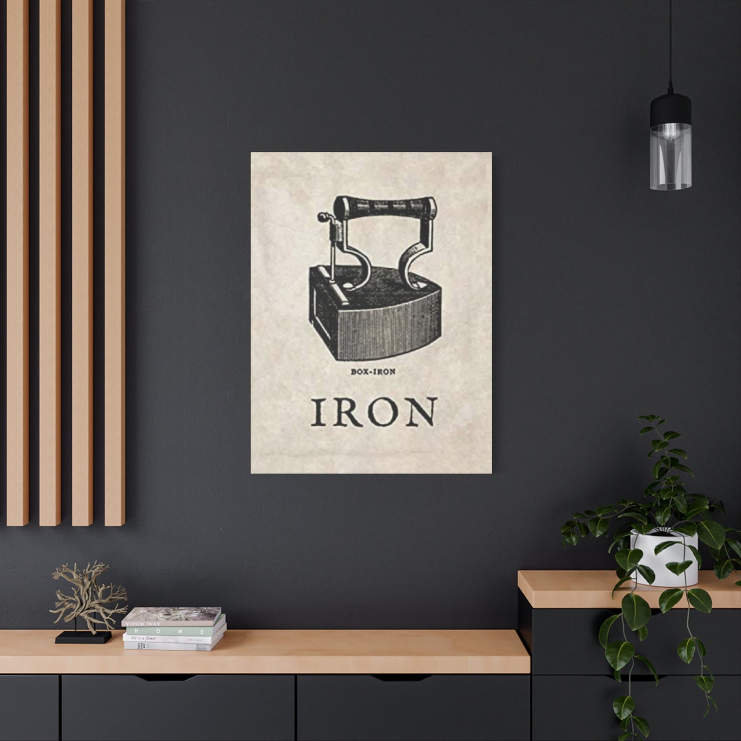 Box Iron Laundry Wall Art & Canvas Prints