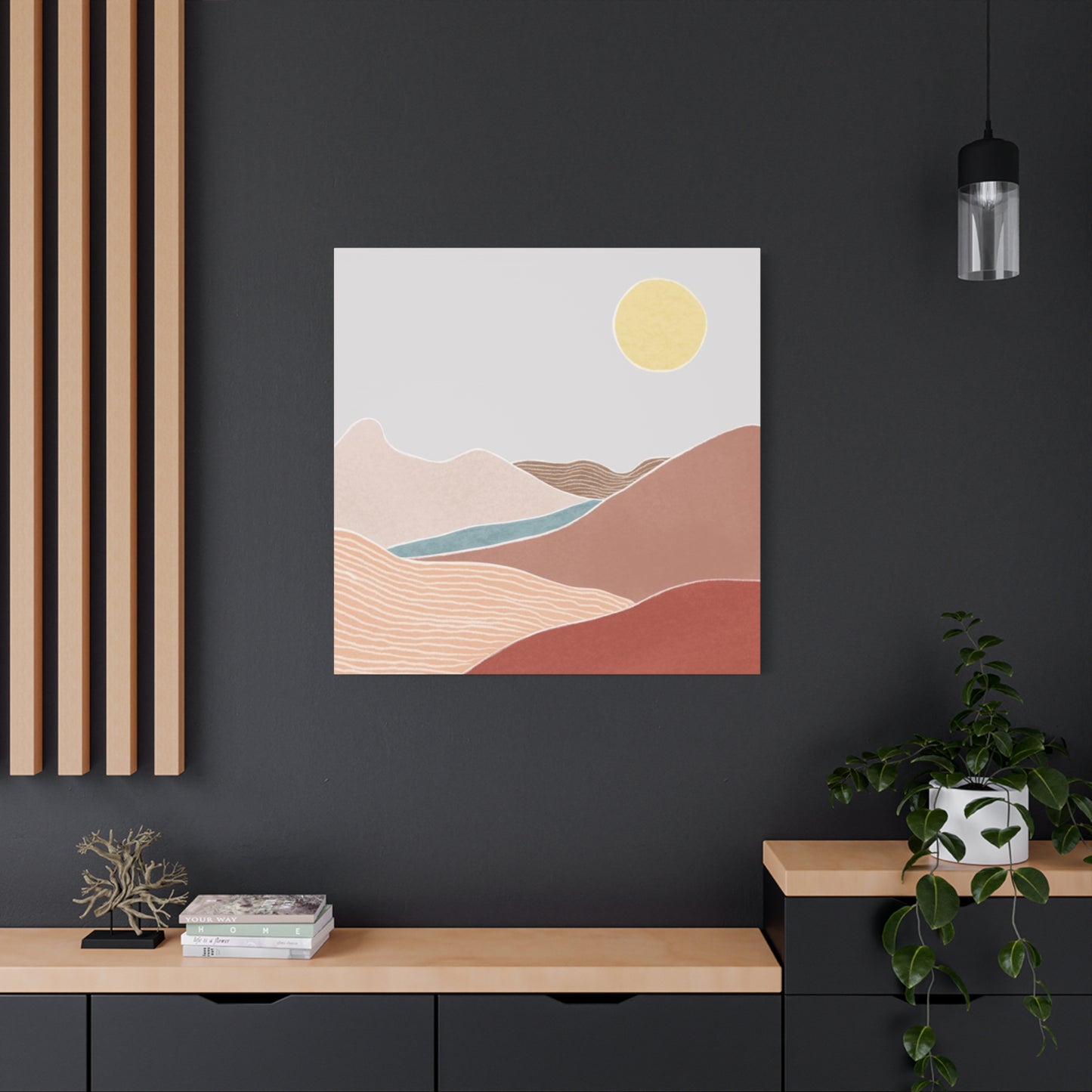 Abstract Sunset Entryway Wall Art & Canvas Prints