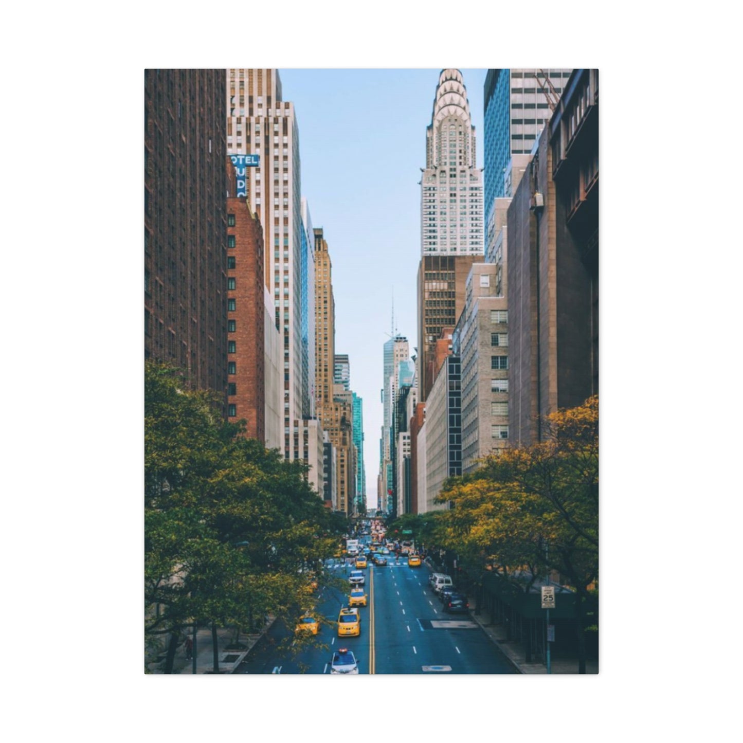 Streets Skyline Of New York City Wall Art & Canvas Prints