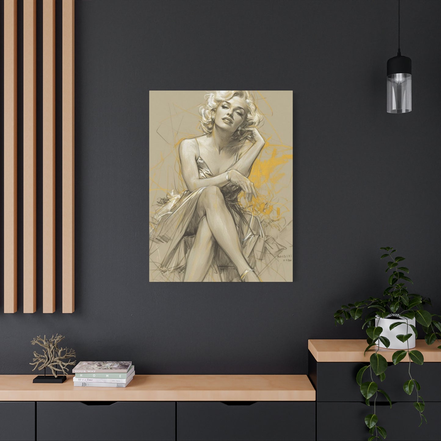 Marilyn Monroe Beautiful Poster Wall Art & Canvas Prints