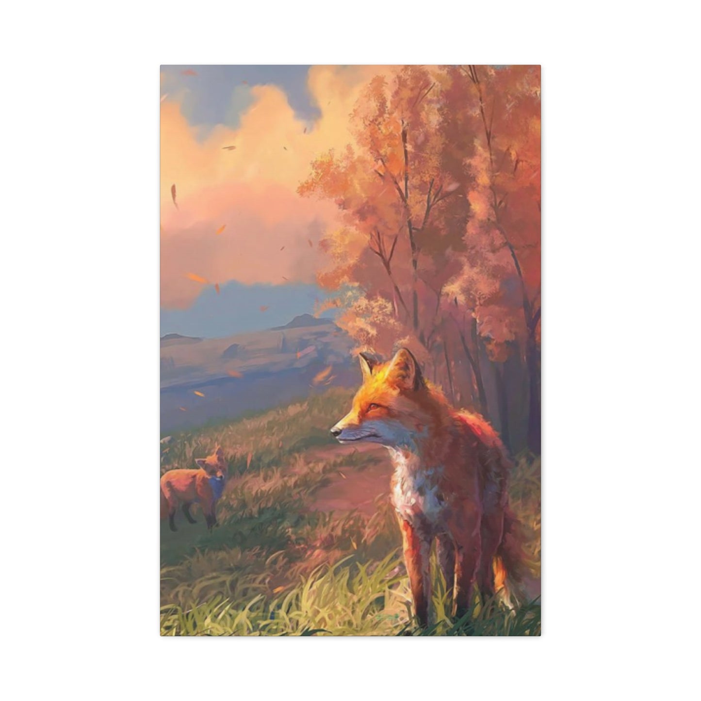 Cute Foxes Wall Art & Canvas Prints