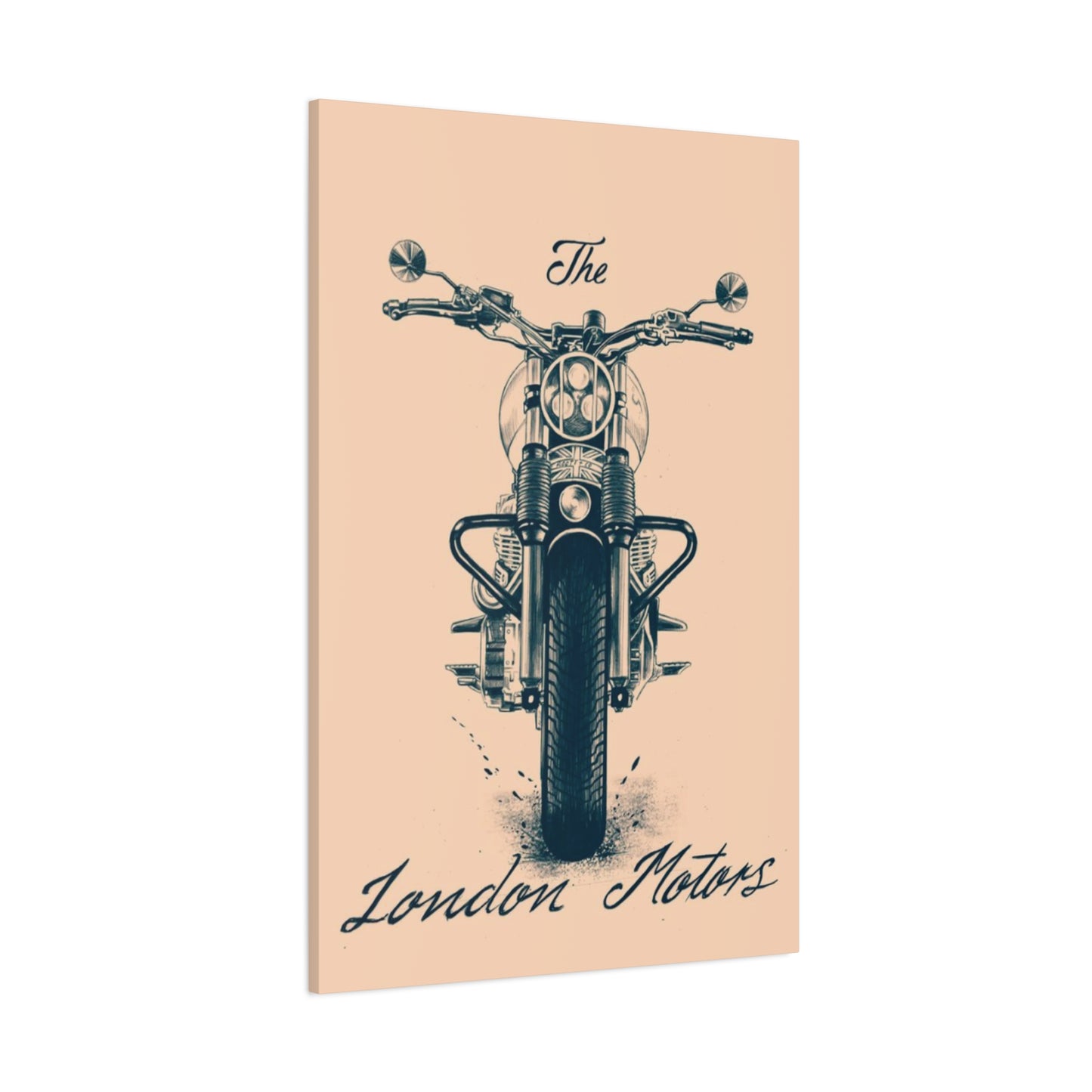 The London Motors Motorcycle Wall Art & Canvas Prints