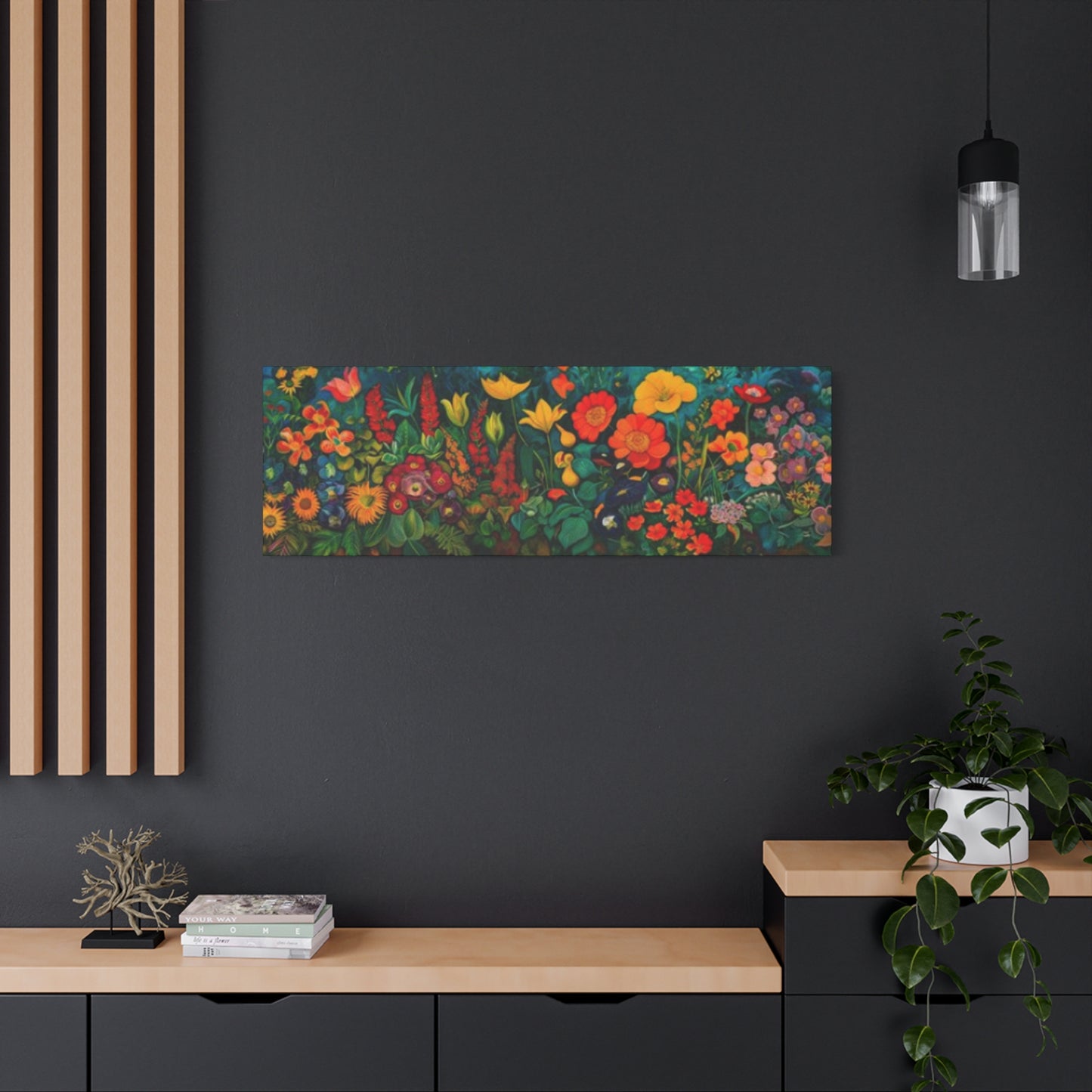 Flower Painting Panoramas Wall Art & Canvas Prints