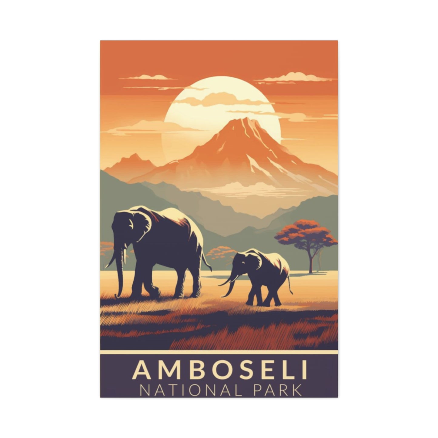 Amboseli National Park Wall Art & Canvas Prints