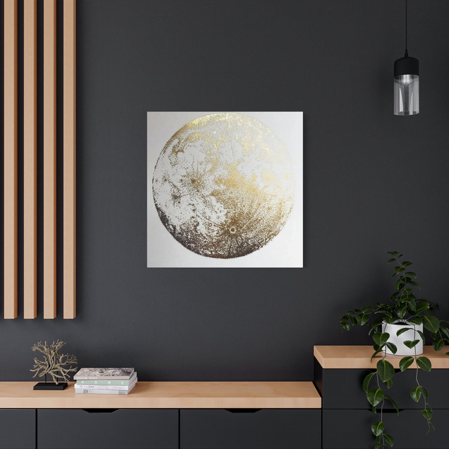 Golden Moon Wall Art & Canvas Prints